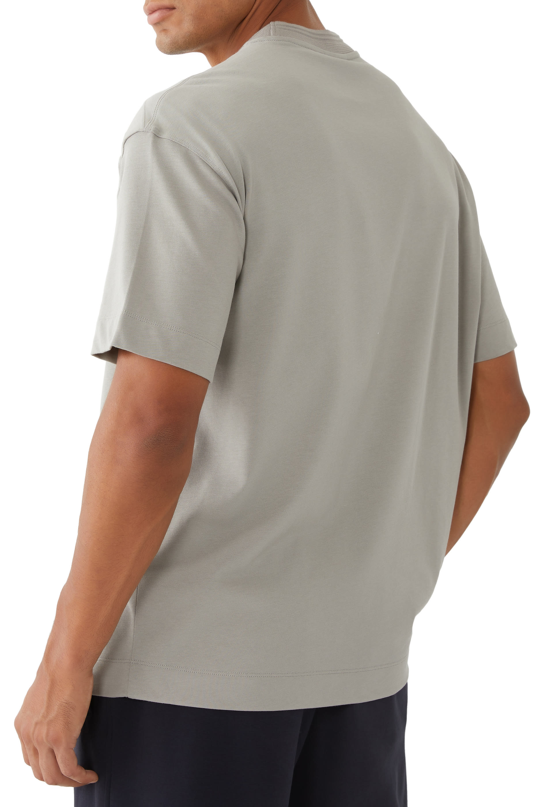 EA Cotton-Jersey Logo T-Shirt