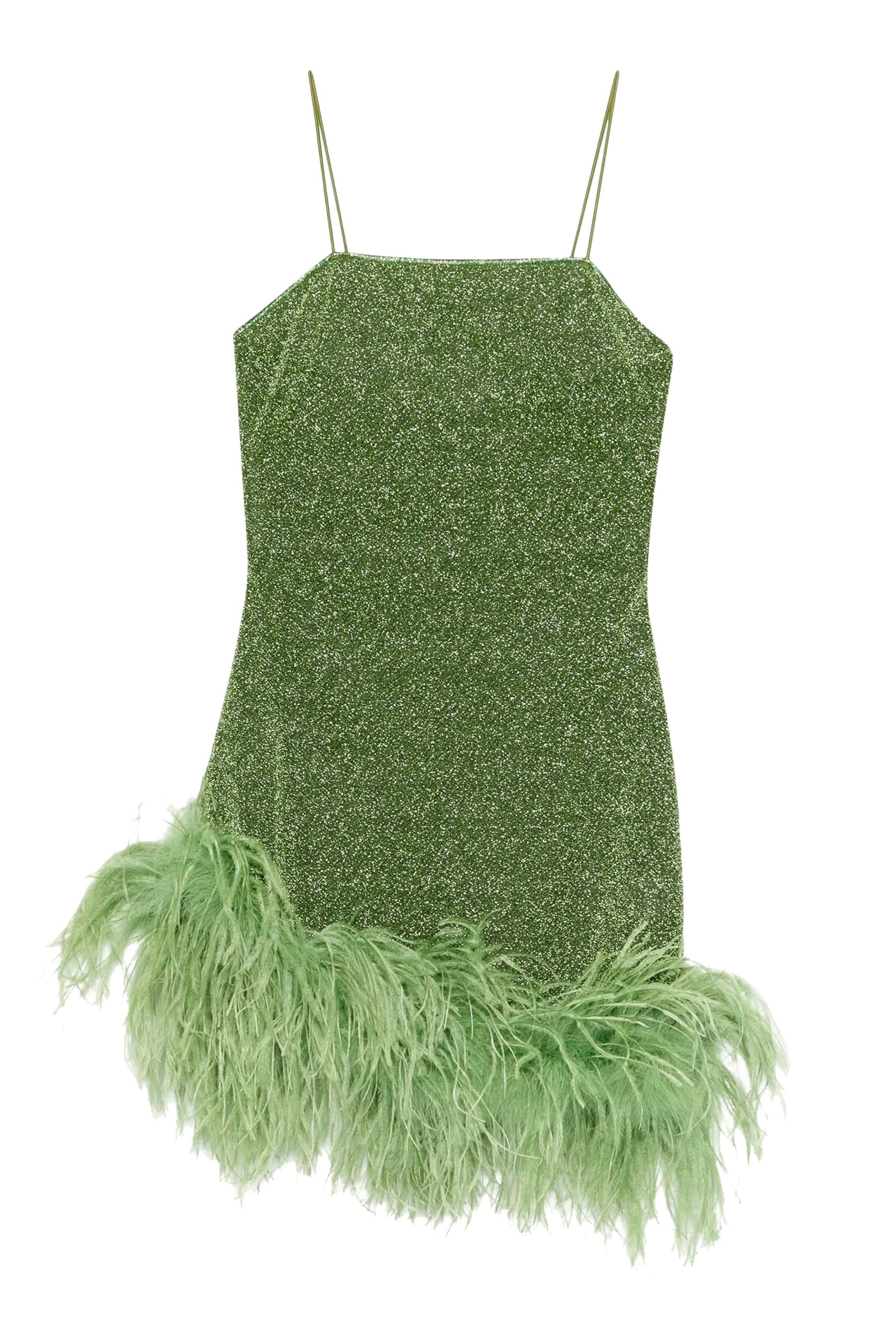 Lumi&egrave;re Plumage Mini Dress