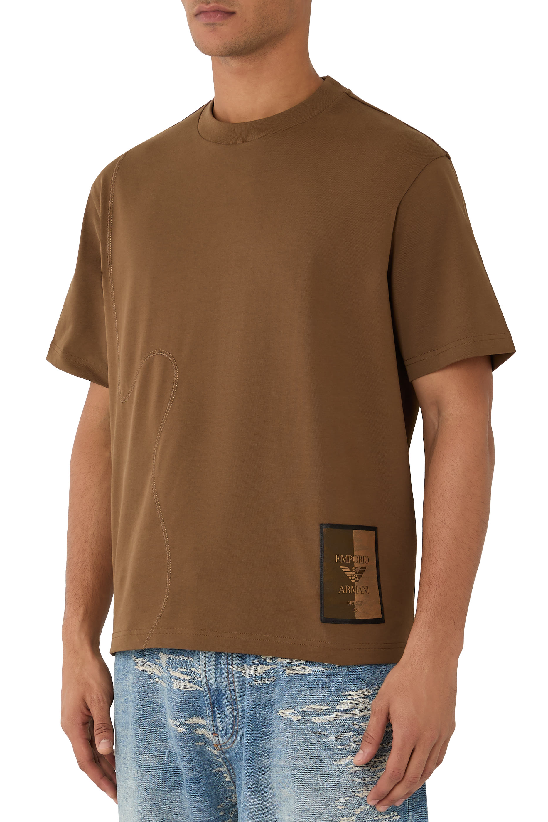 EA Logo Patch T-Shirt