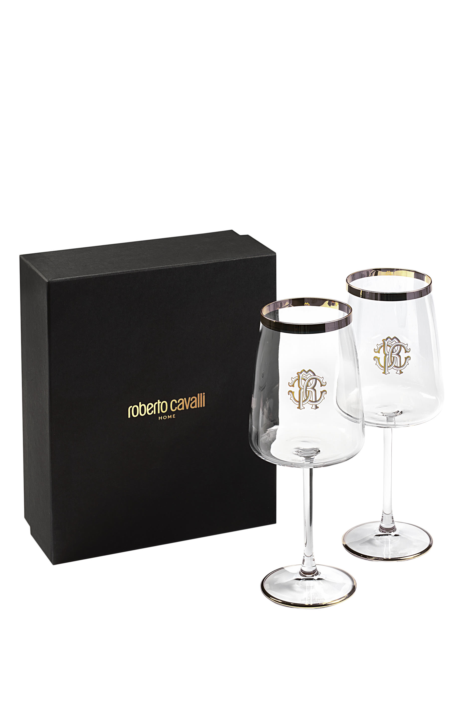 New Monogram Platin Water Glass - Set of 2