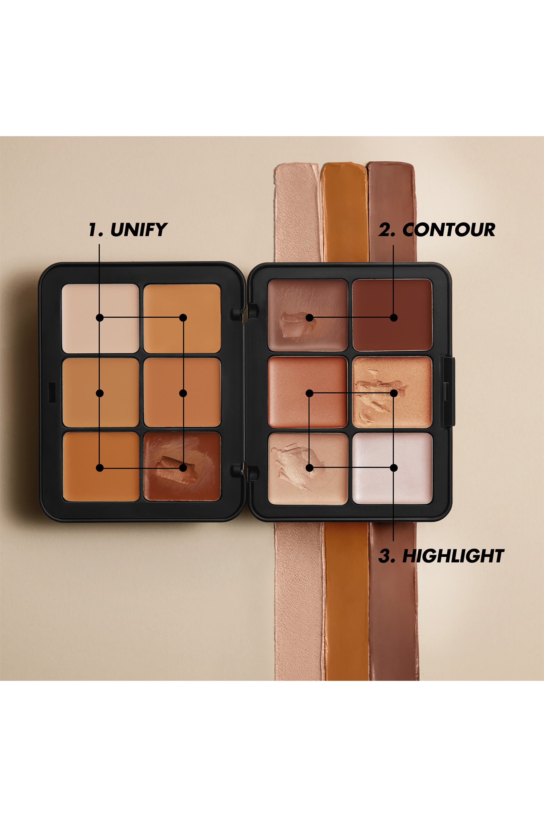 HD Skin Sculpting Palette, 0.9oz