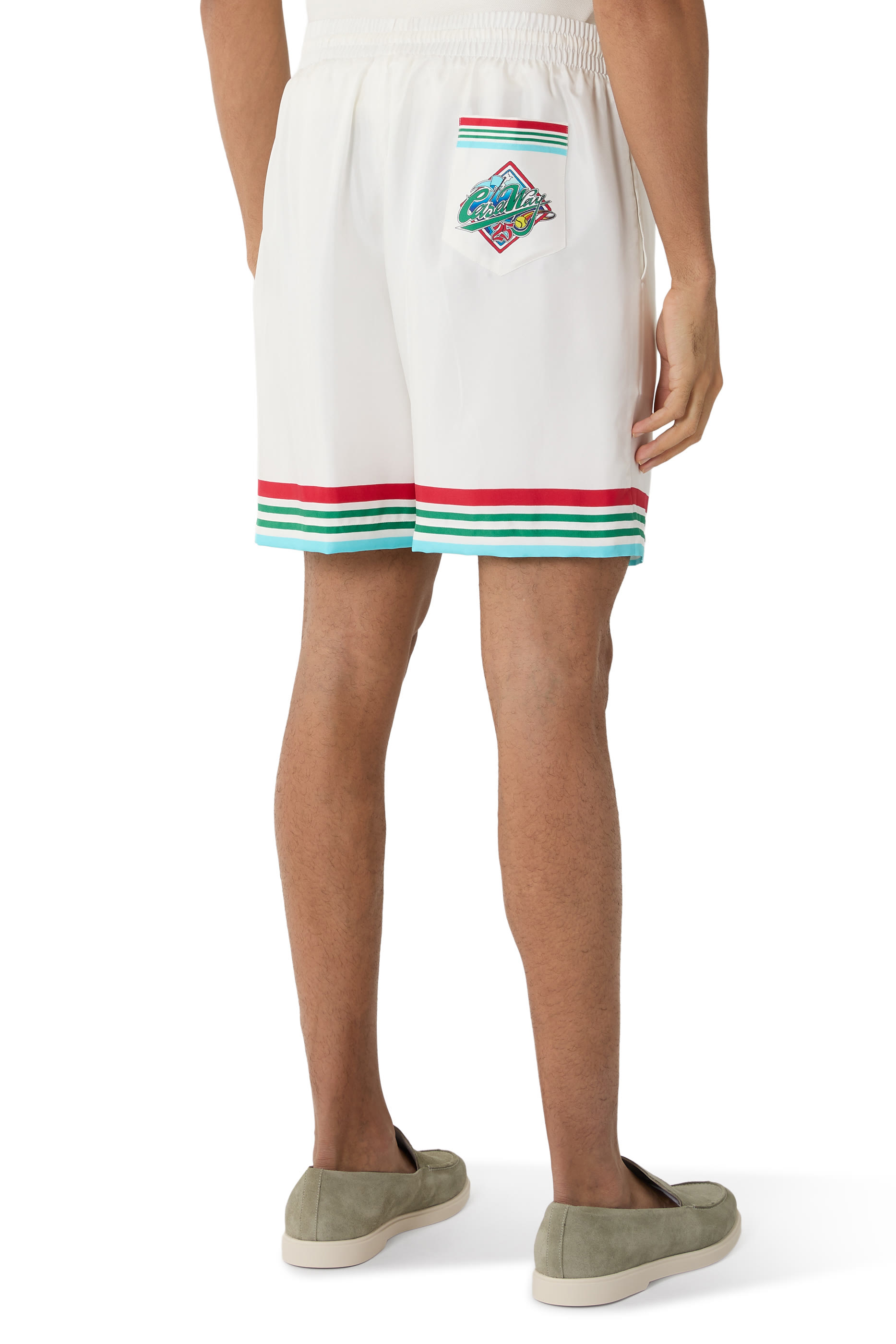 Casa Way World Series Silk Shorts