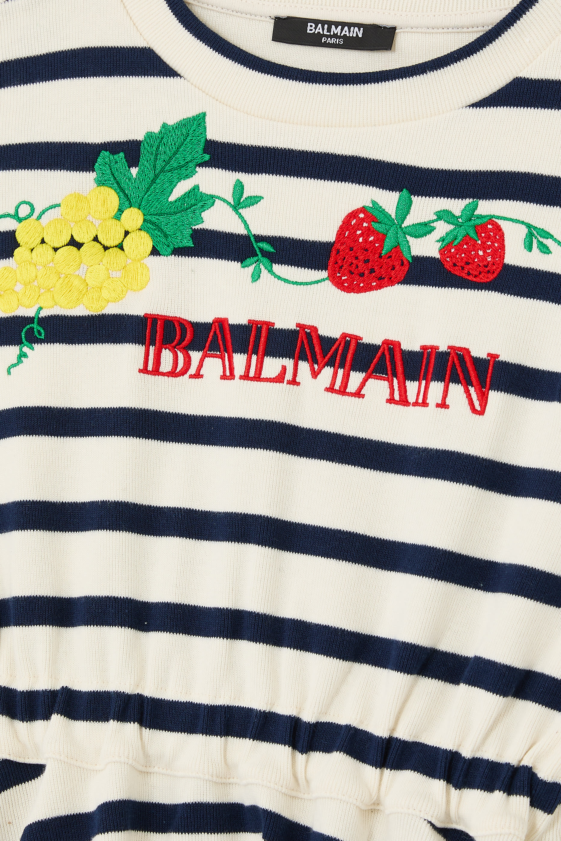 Kids Striped Cotton Jersey Dress