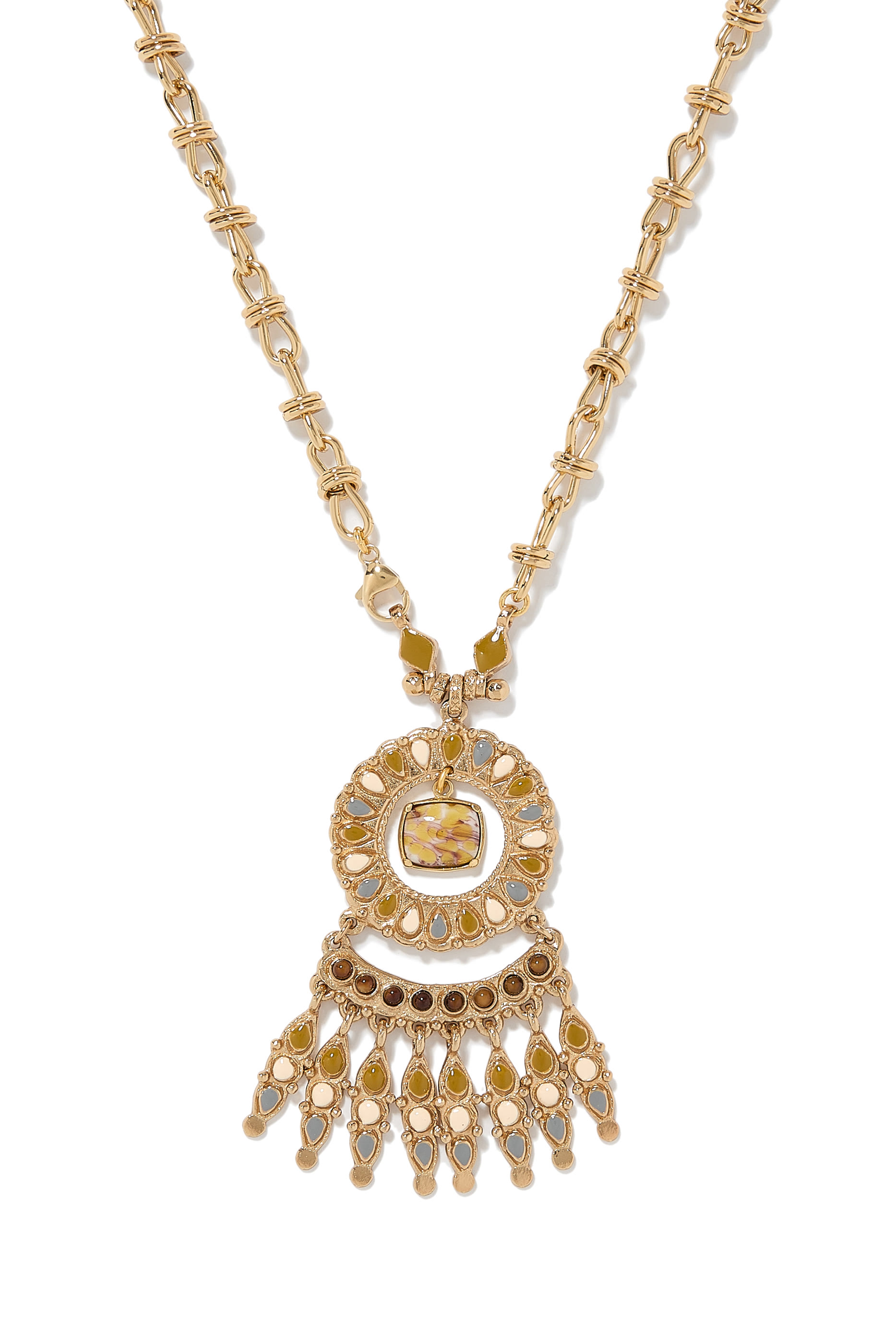 Livia Enamel Necklace