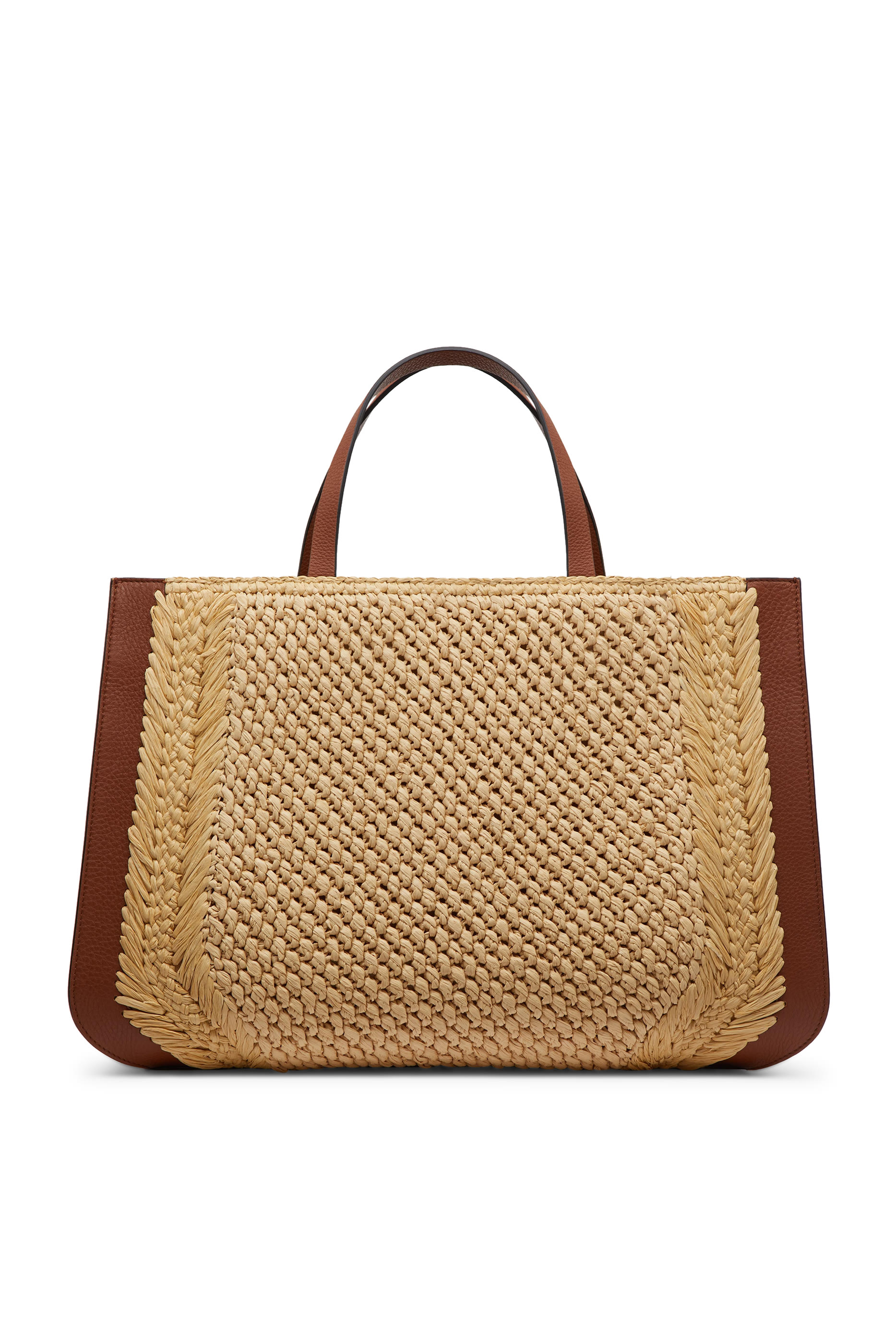 Valentino Garavani VLogo Signature Crochet Tote Bag