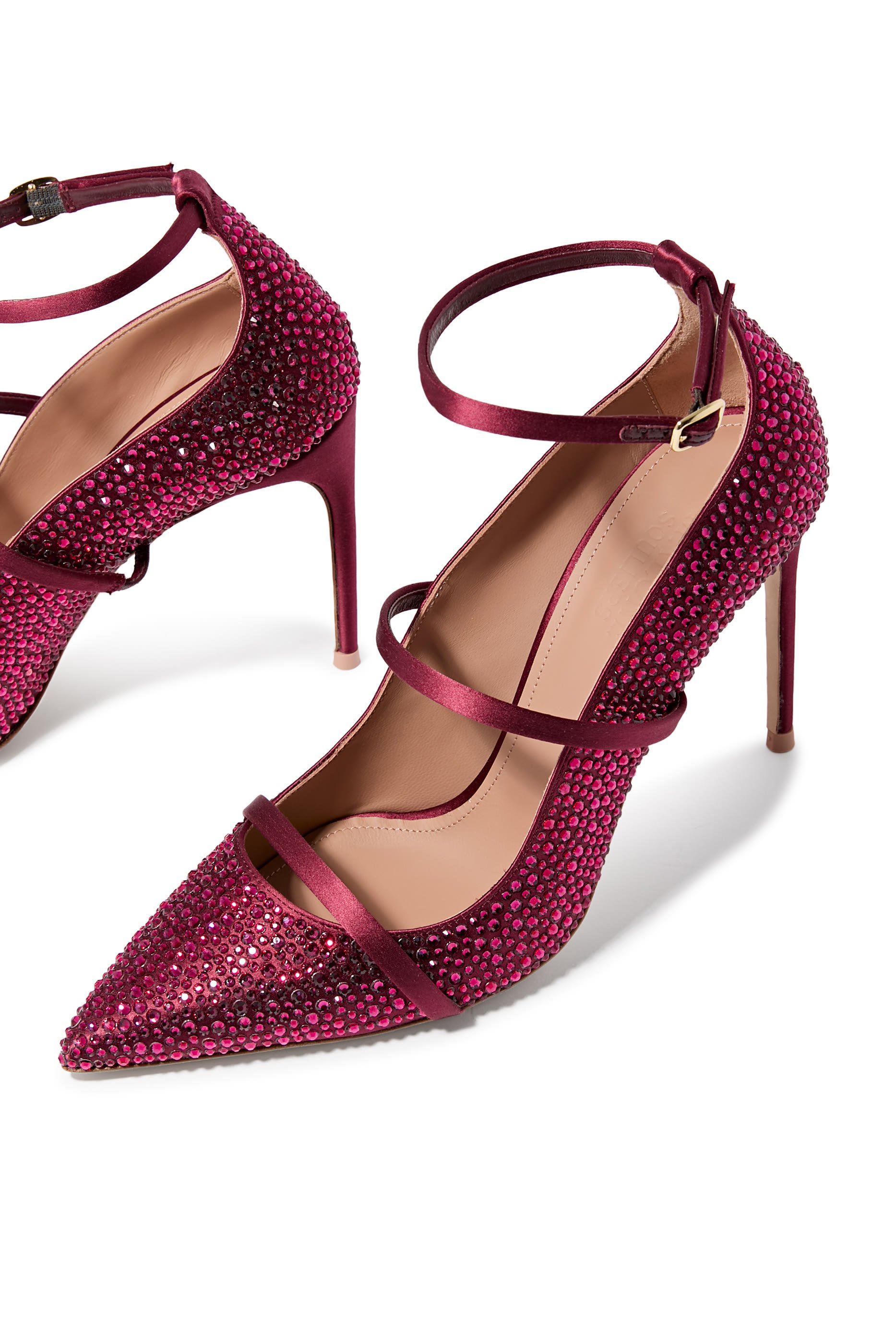 Diaz 90 Satin Heeled Pumps 