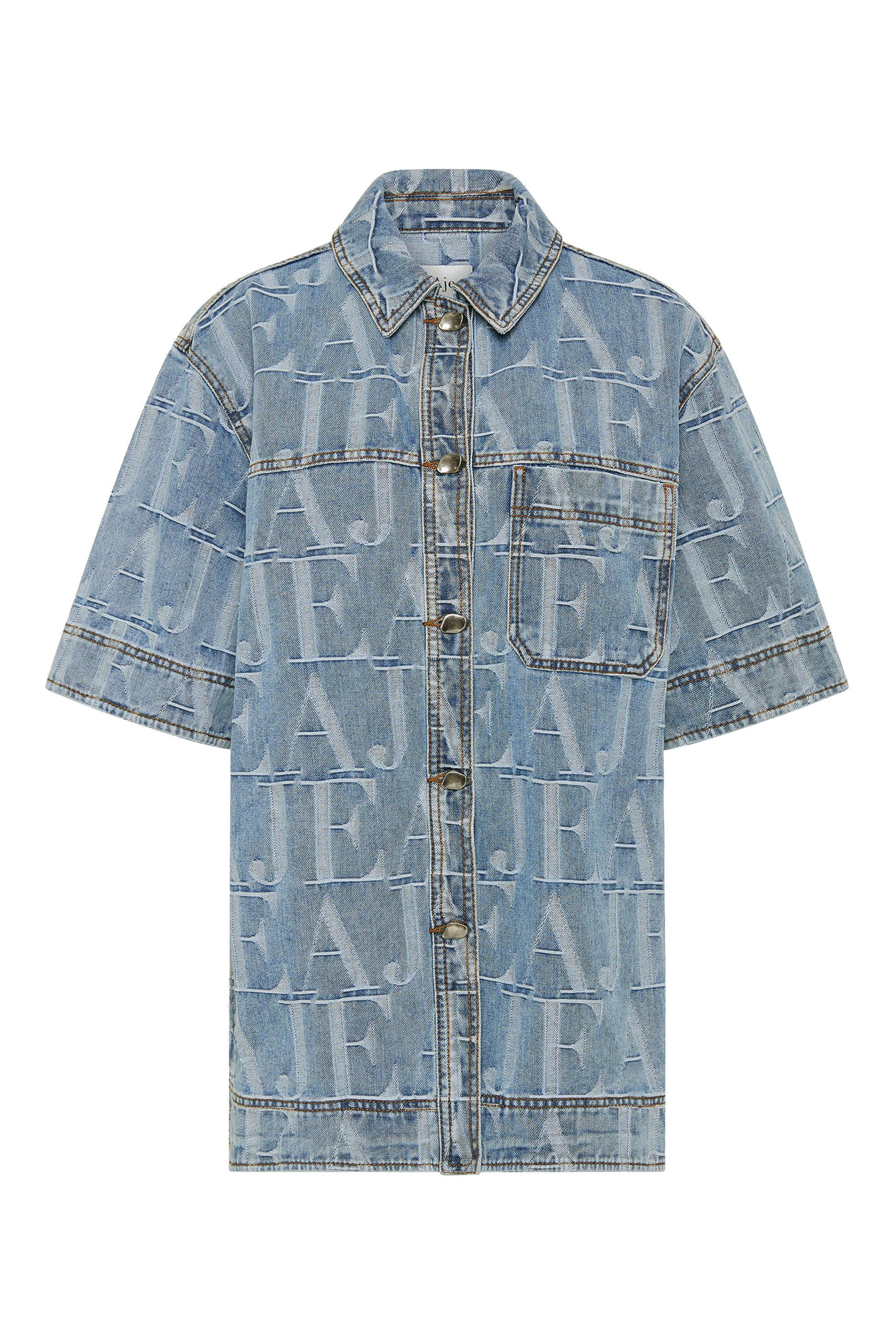 Nostalgia Jacquard Denim T-Shirt