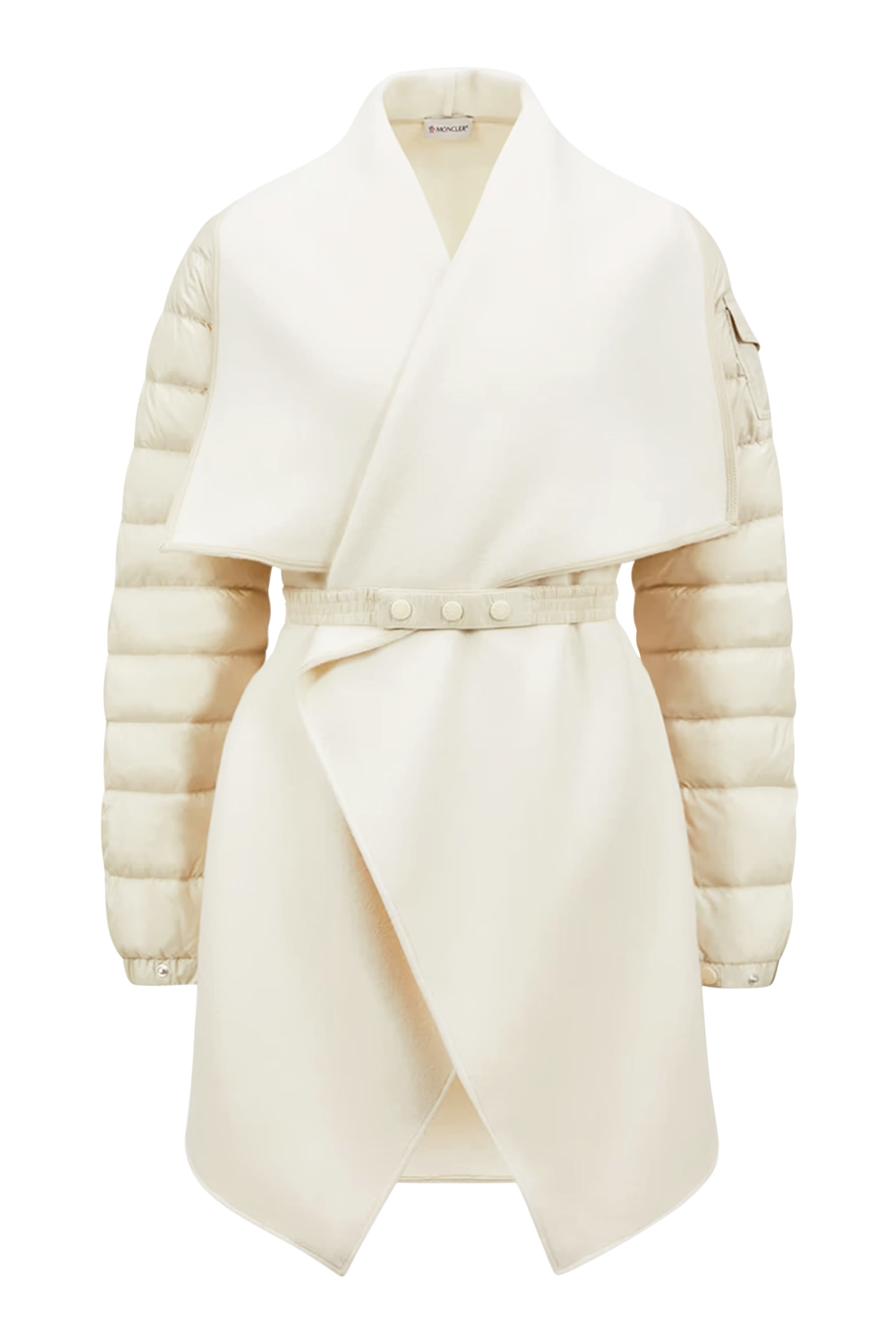 Padded Wool Felt Cape 