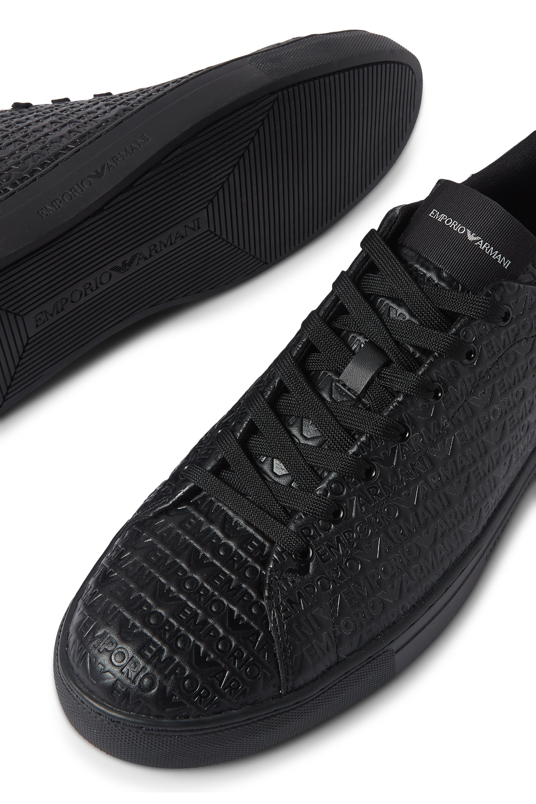 EA Text Logo Sneakers