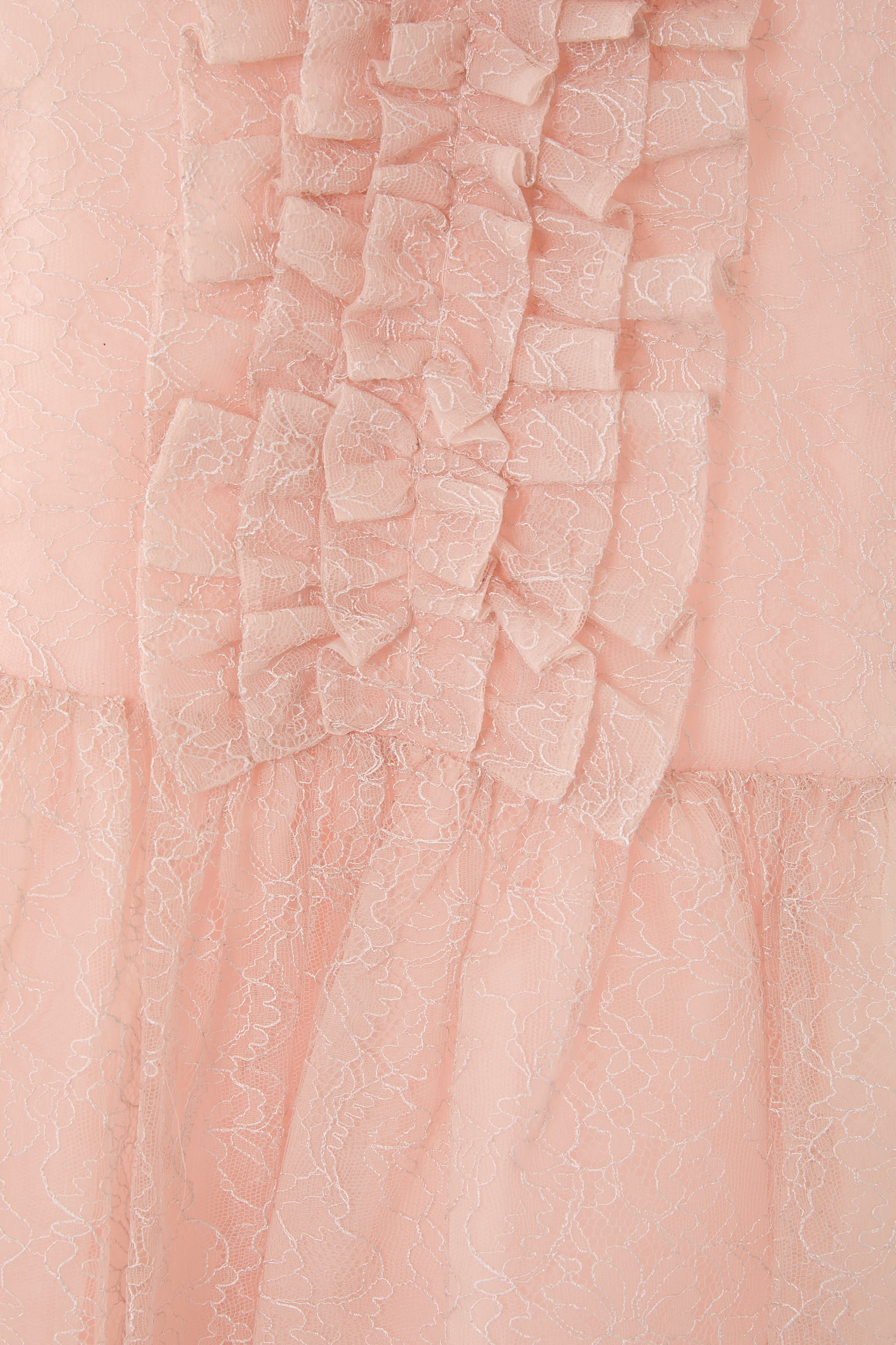 Kids Tulle Short‑Sleeve Dress