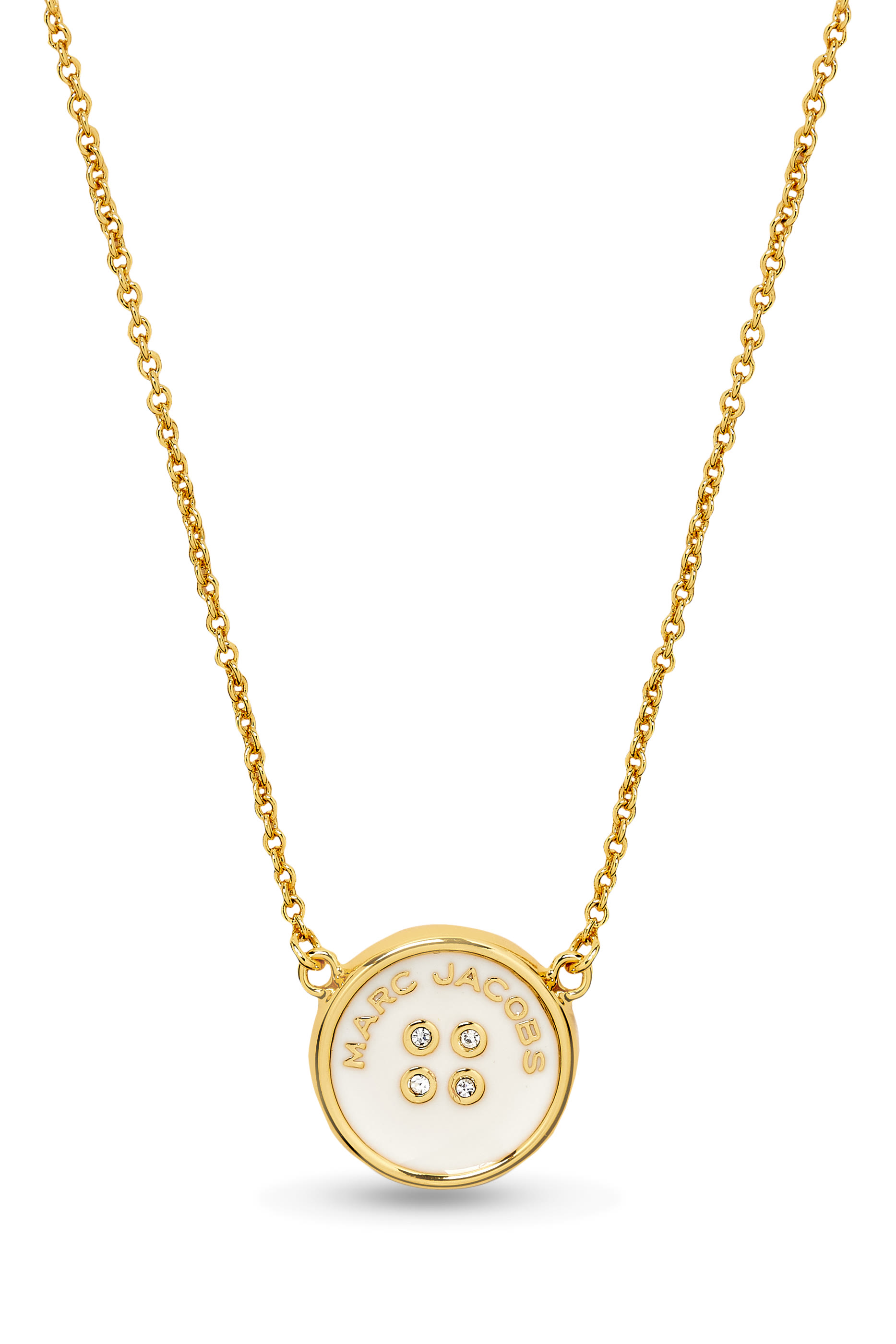 The Button Pendant Necklace