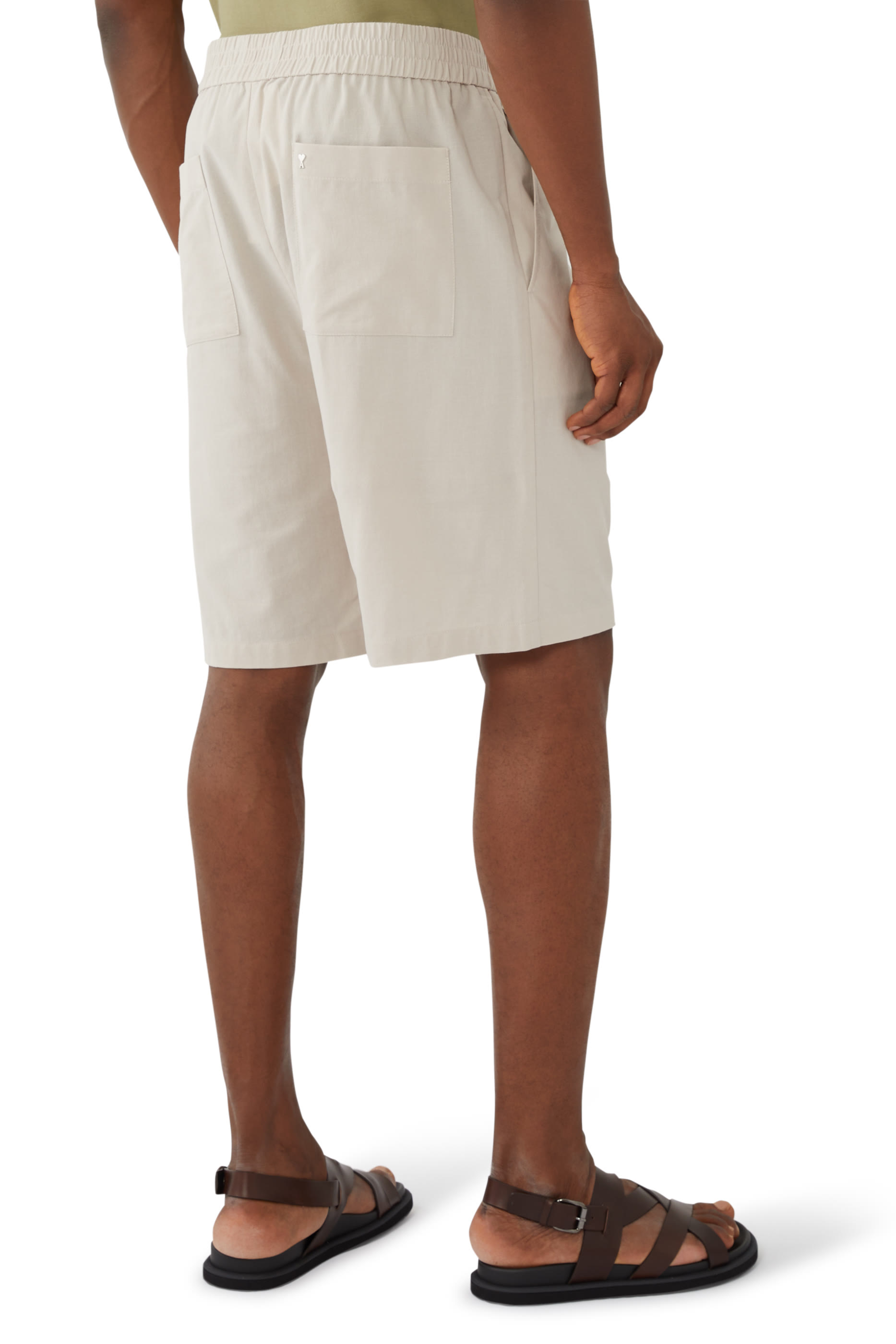 Elasticated Cotton Waist Bermuda