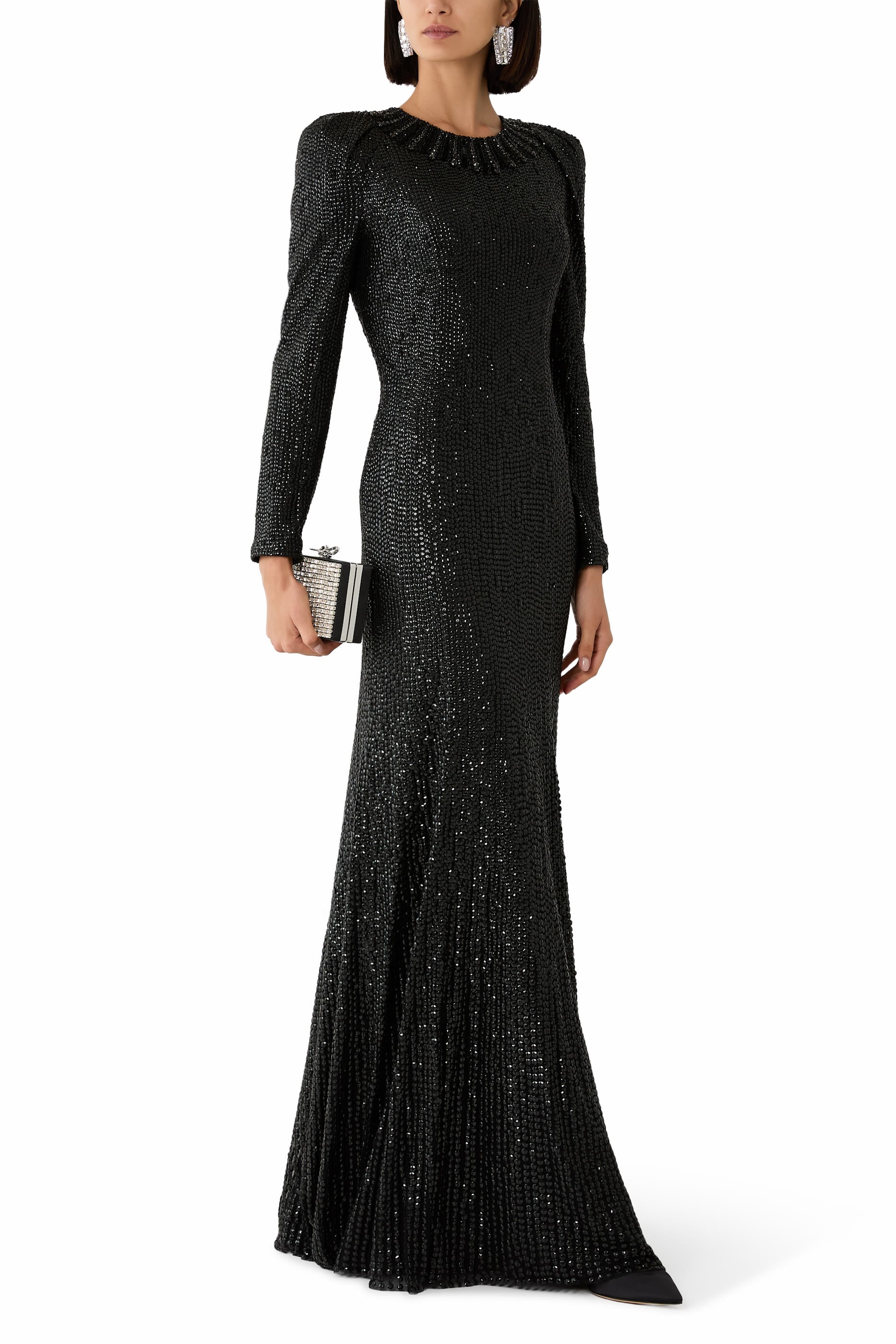 Sisi Long Sleeve Gown