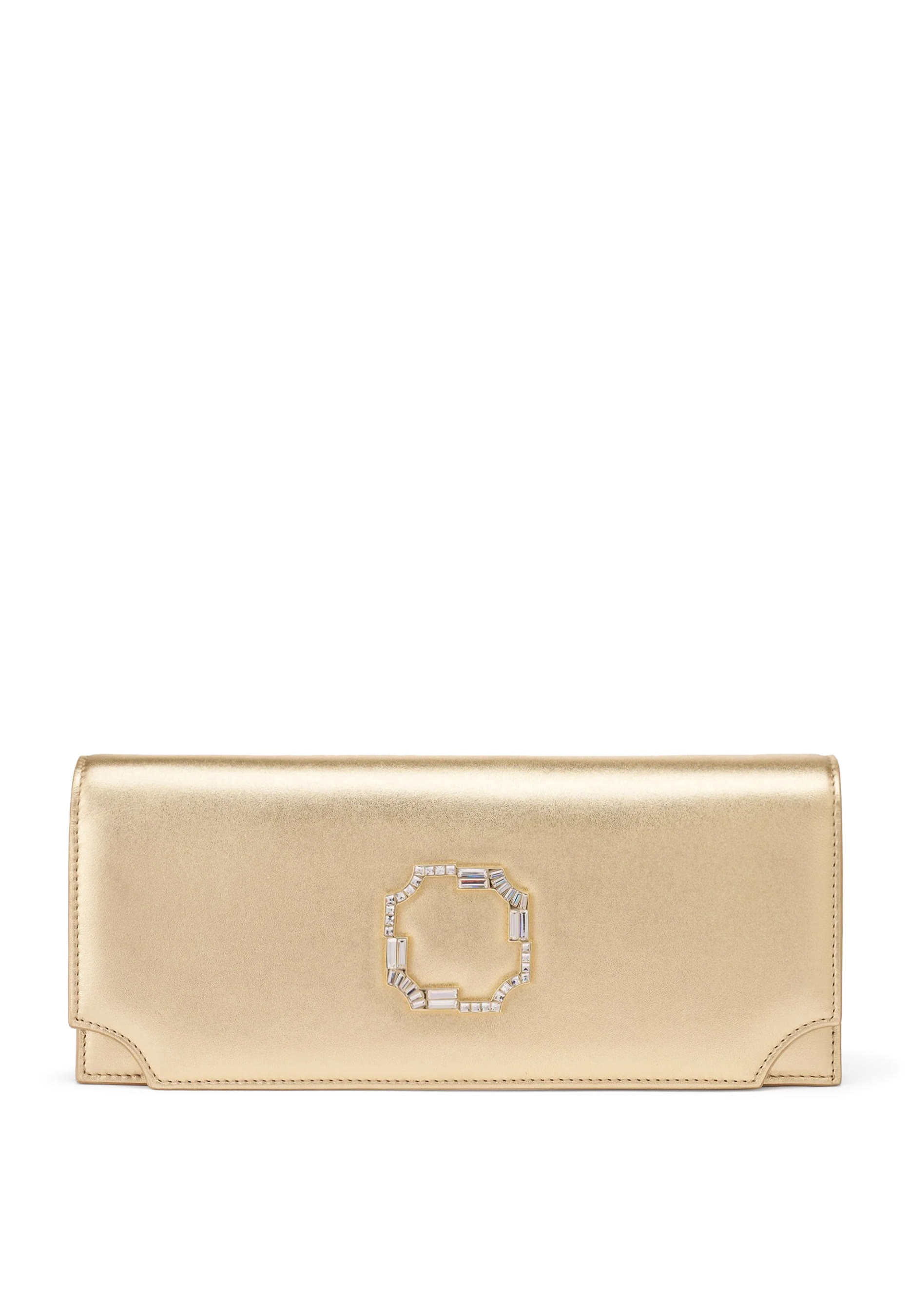 Vivien Leather Clutch Bag 