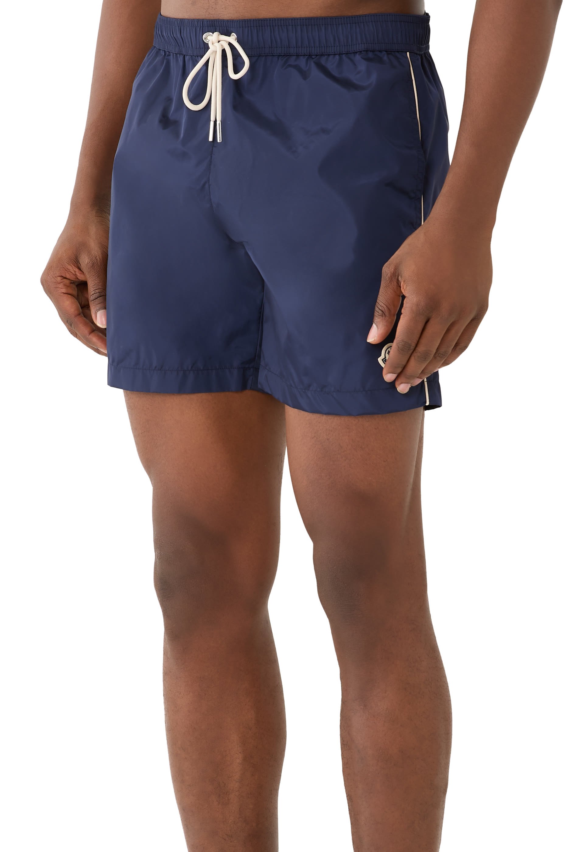 Logo Patch Swim Shorts