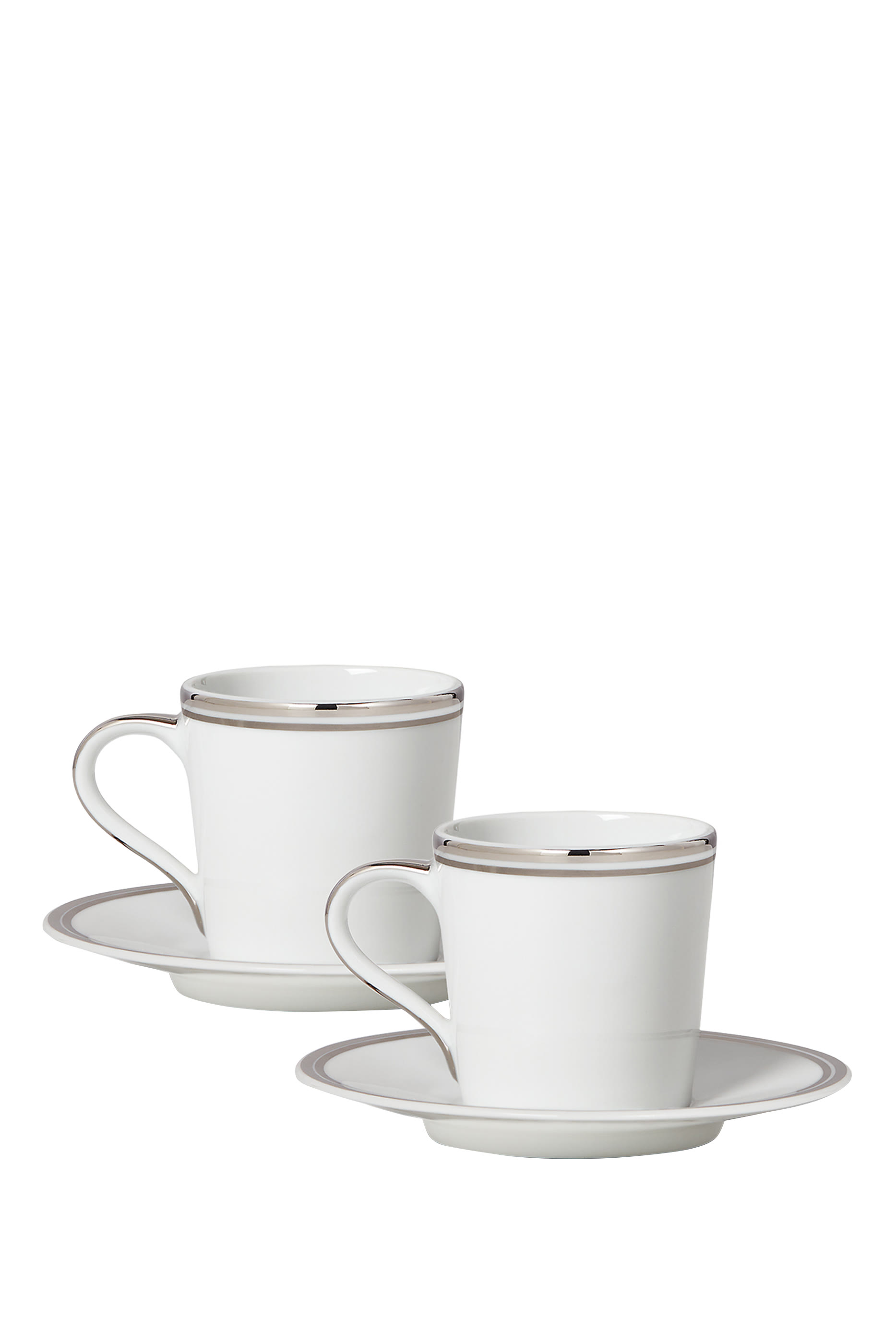 Espresso Cups and Saucer, Set of 2