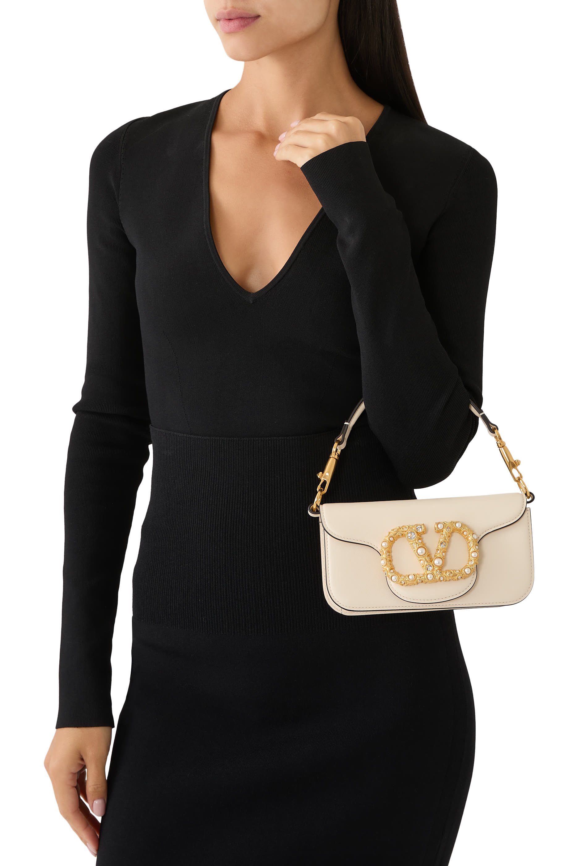 Locò Jewel Logo Small Shoulder Bag