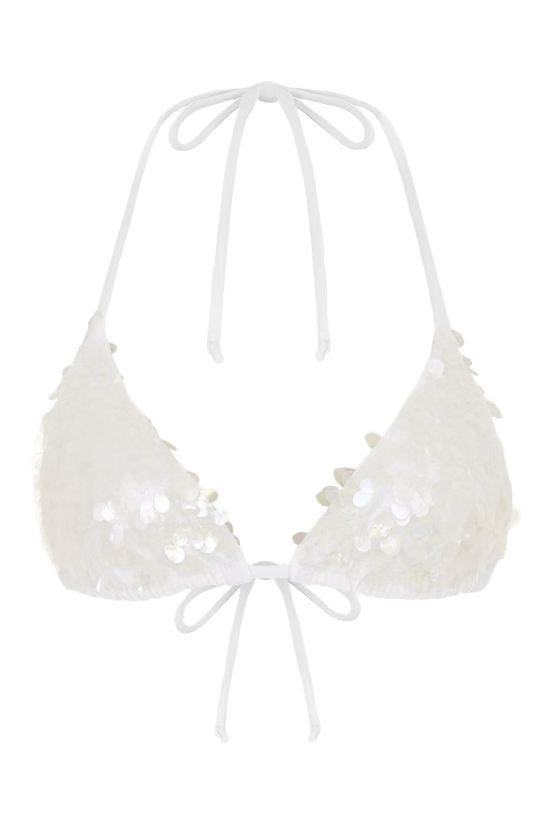 Sienne Sequin Bikini Top