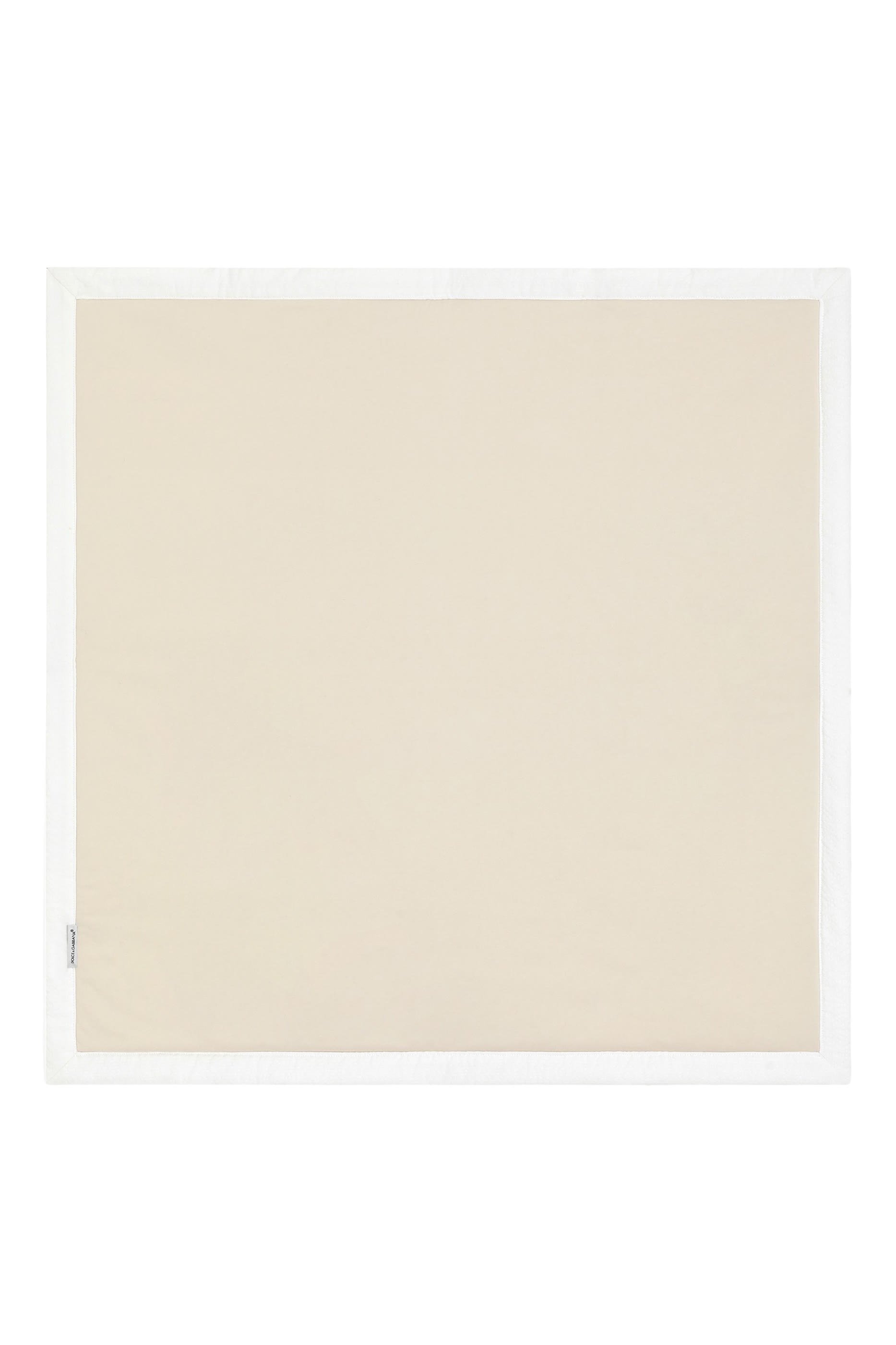 Kids Logo Embroidered Interlock & Linen Blanket