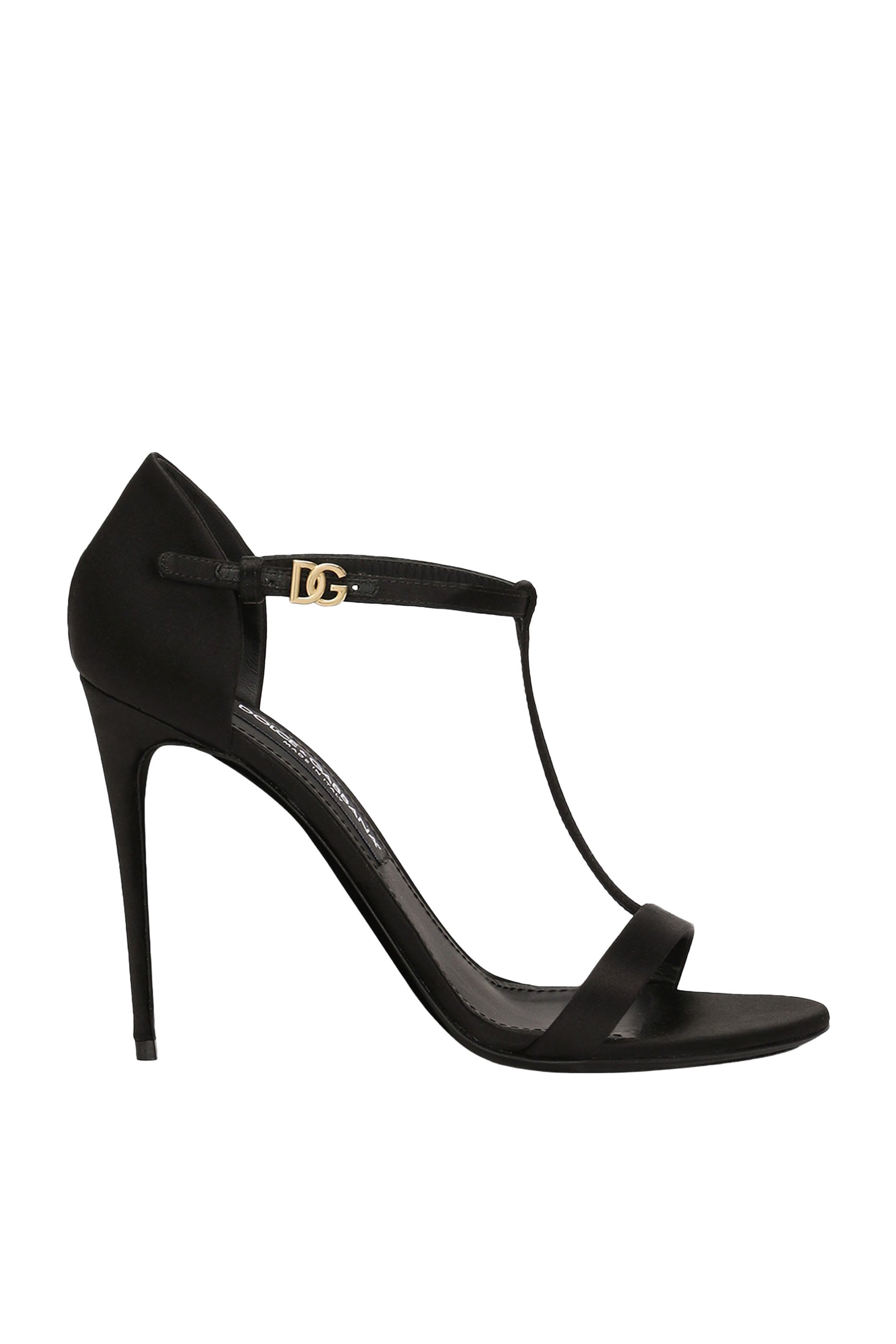 Satin T-Bar 105 Sandals