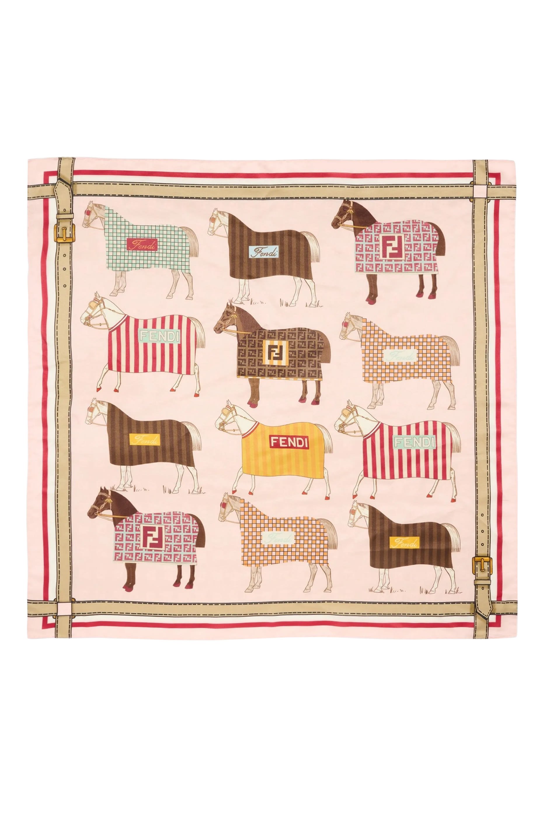 Kids Horse Print Scarf