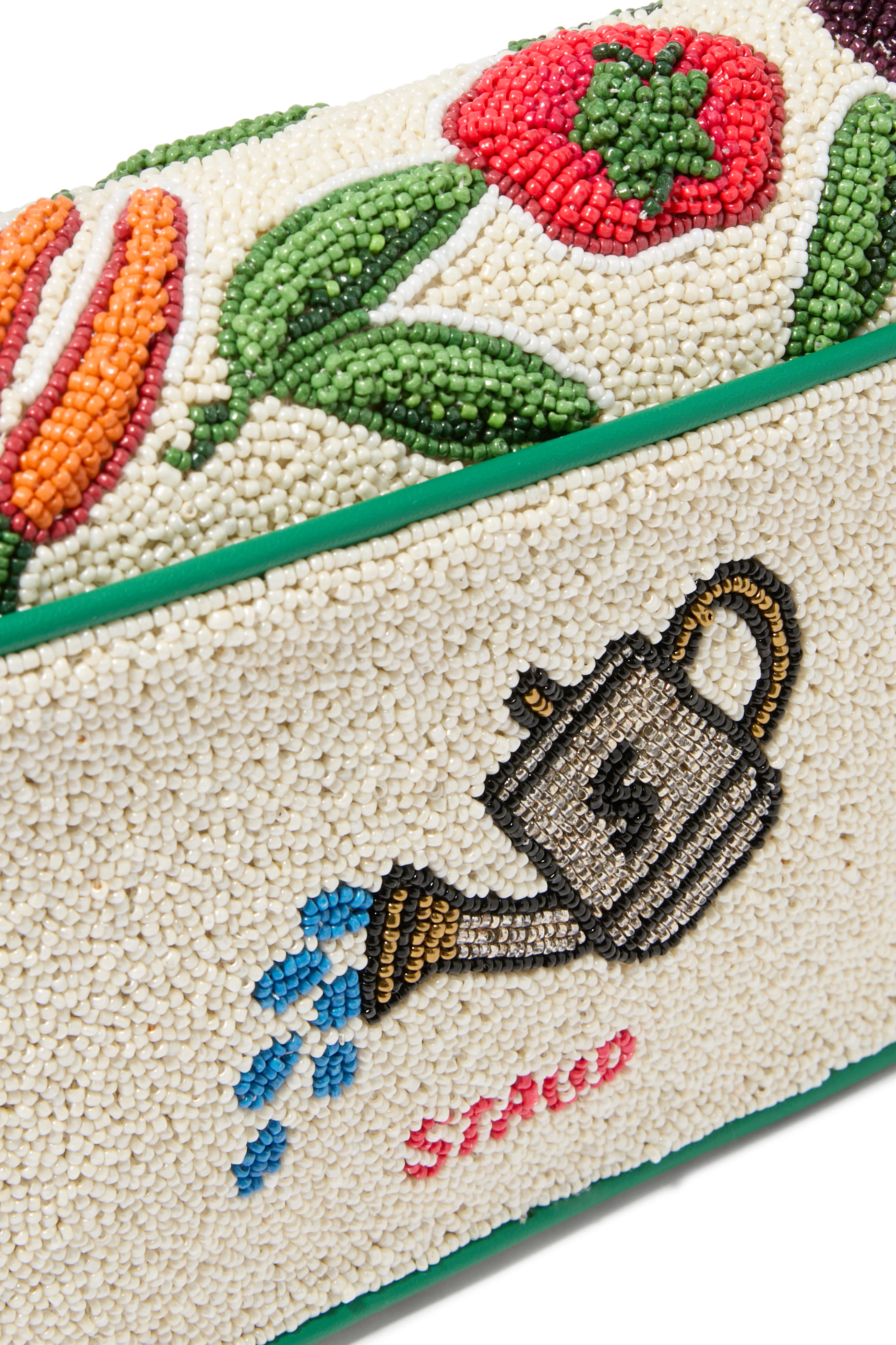 Tommy Crudite-Print Beaded Bag