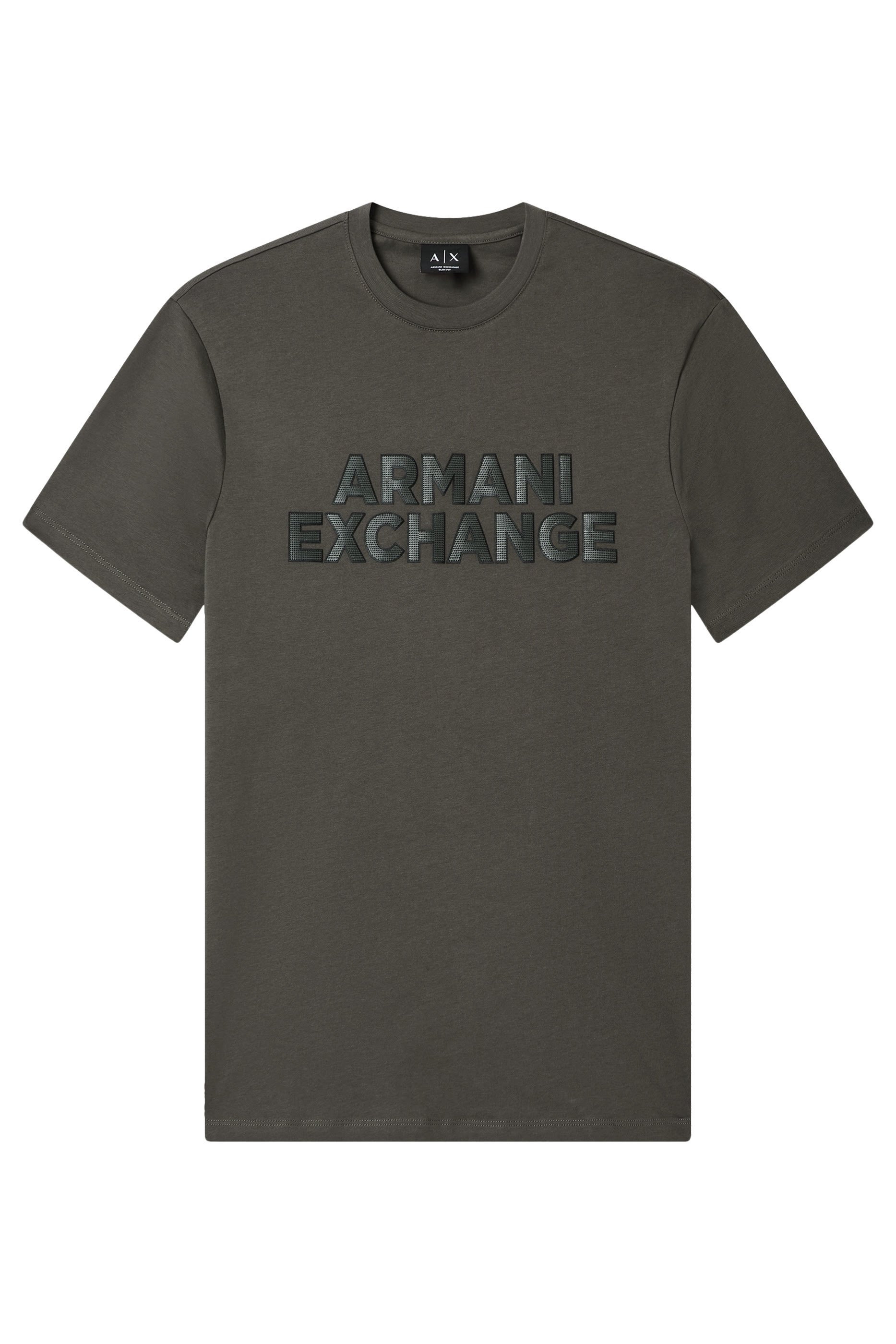 AX Logo Cotton T-Shirt