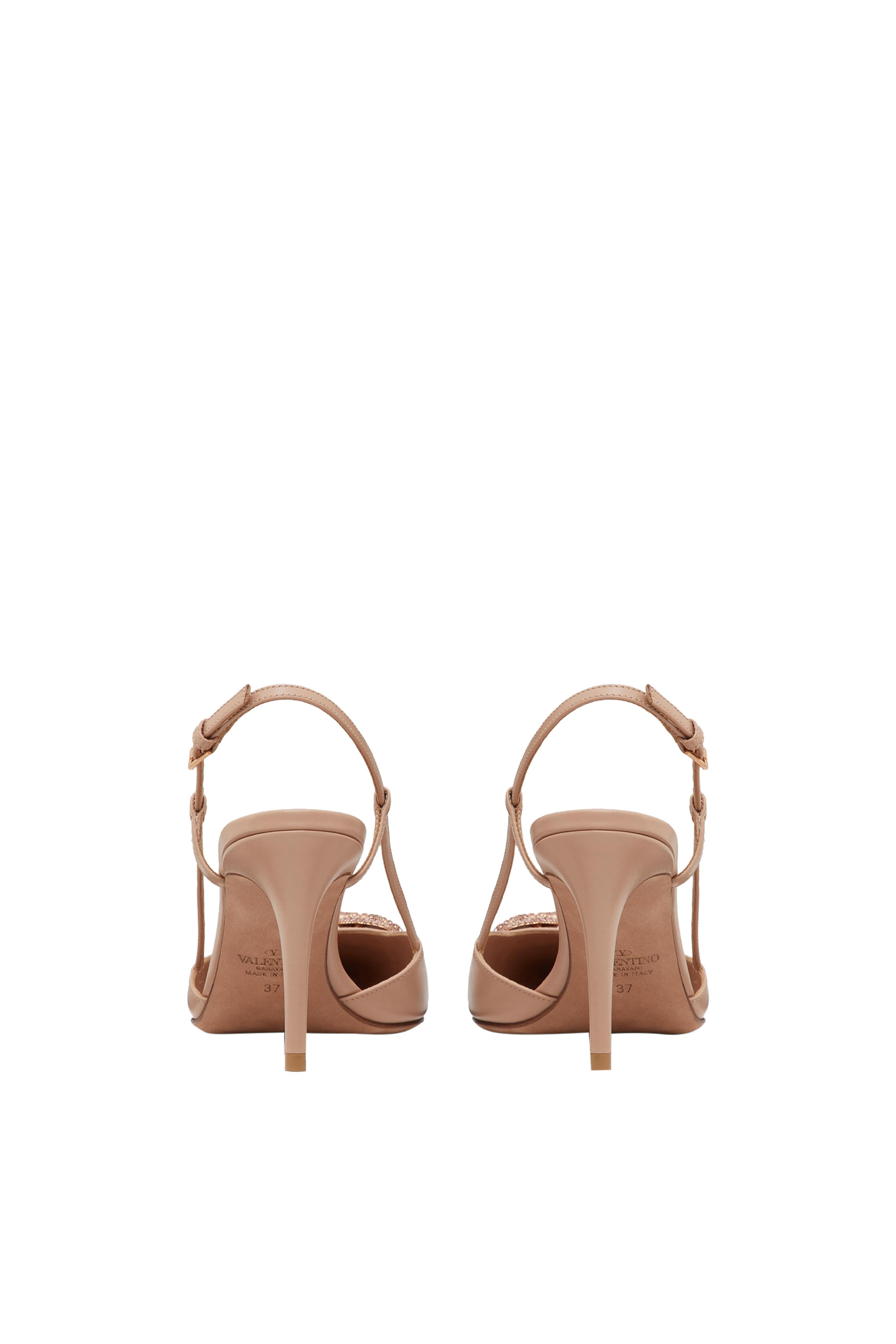  VLogo Signature 90 Slingback Pumps