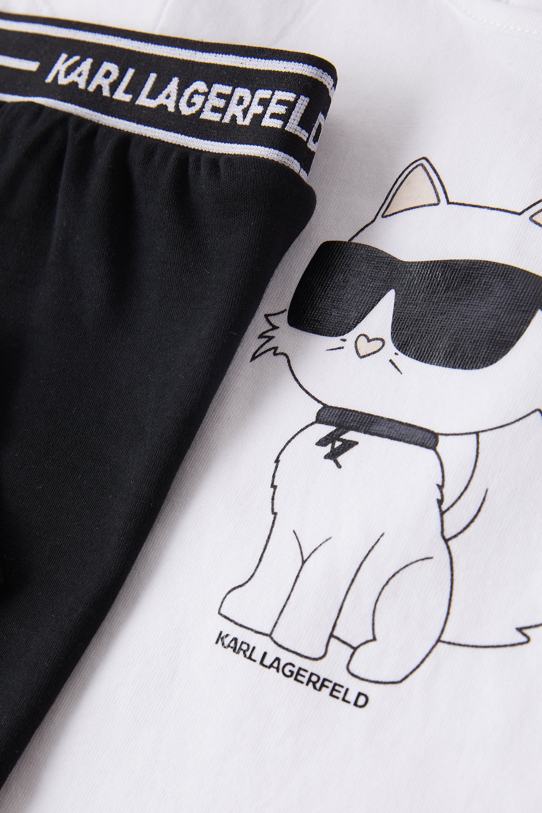 Kids Cotton T-Shirt and Leggings Set