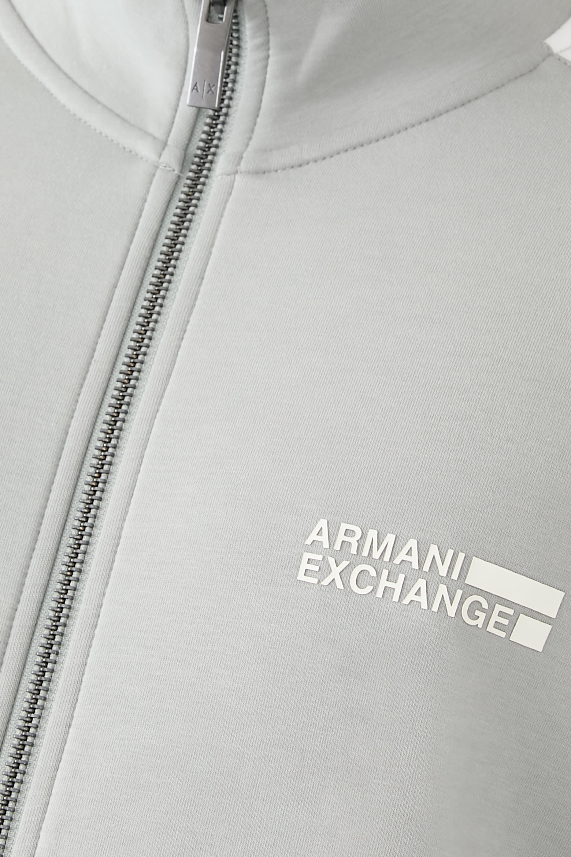 Full Zip Sweatshirt with Contrastign Stripes