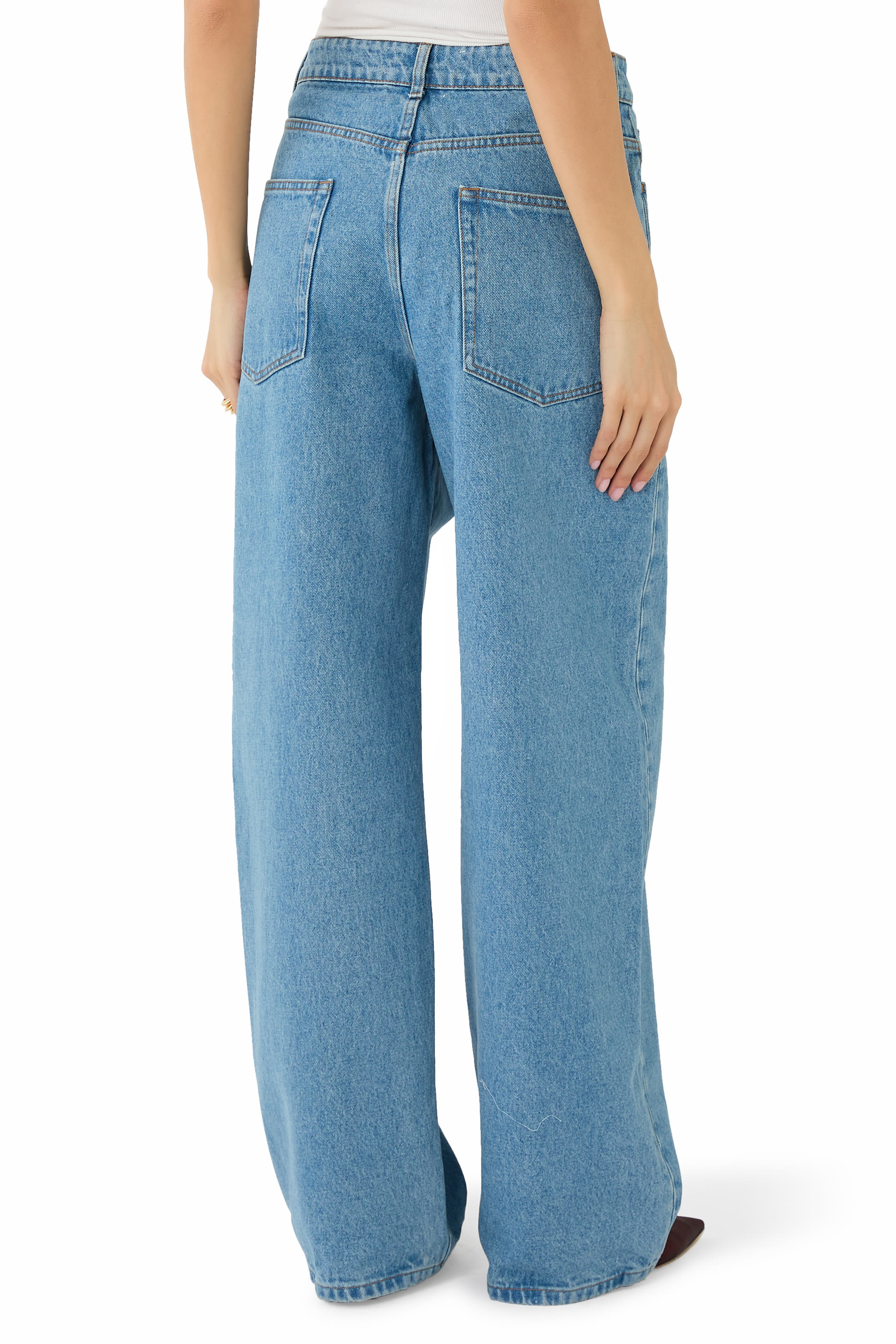 Baggy Fit Denim Jeans