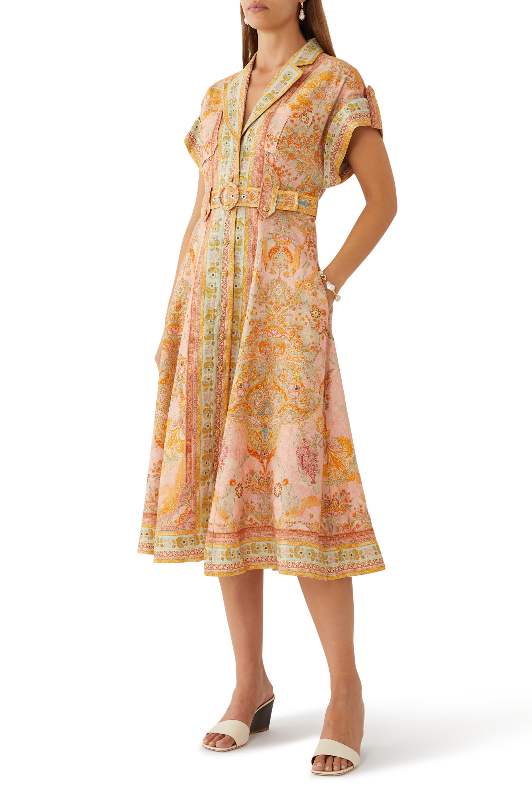 Acacia Midi Shirt Dress