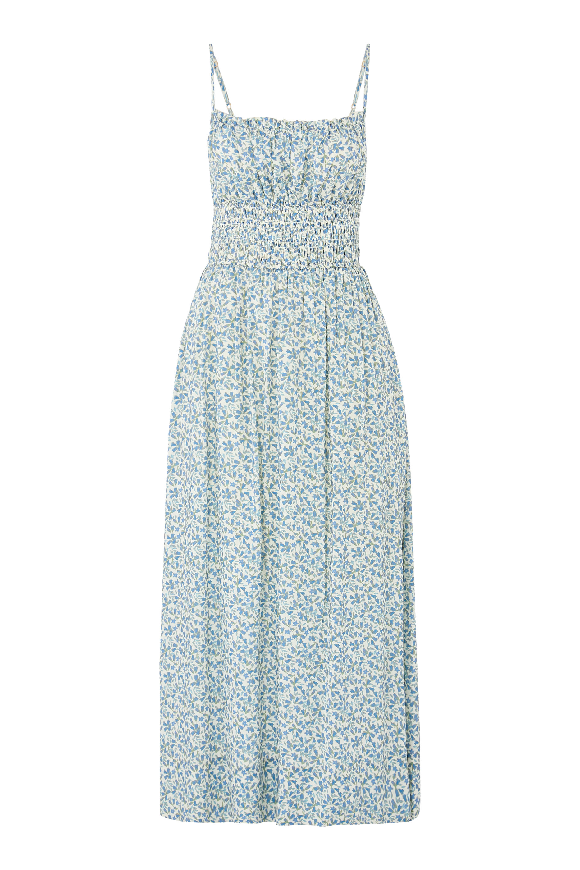 Square Neck Midi Sundress