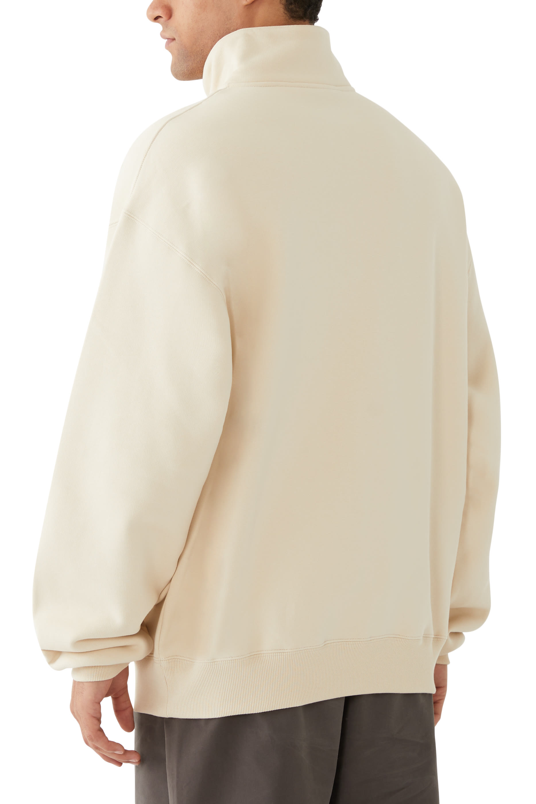 Logo Half Zip Sweatshirt