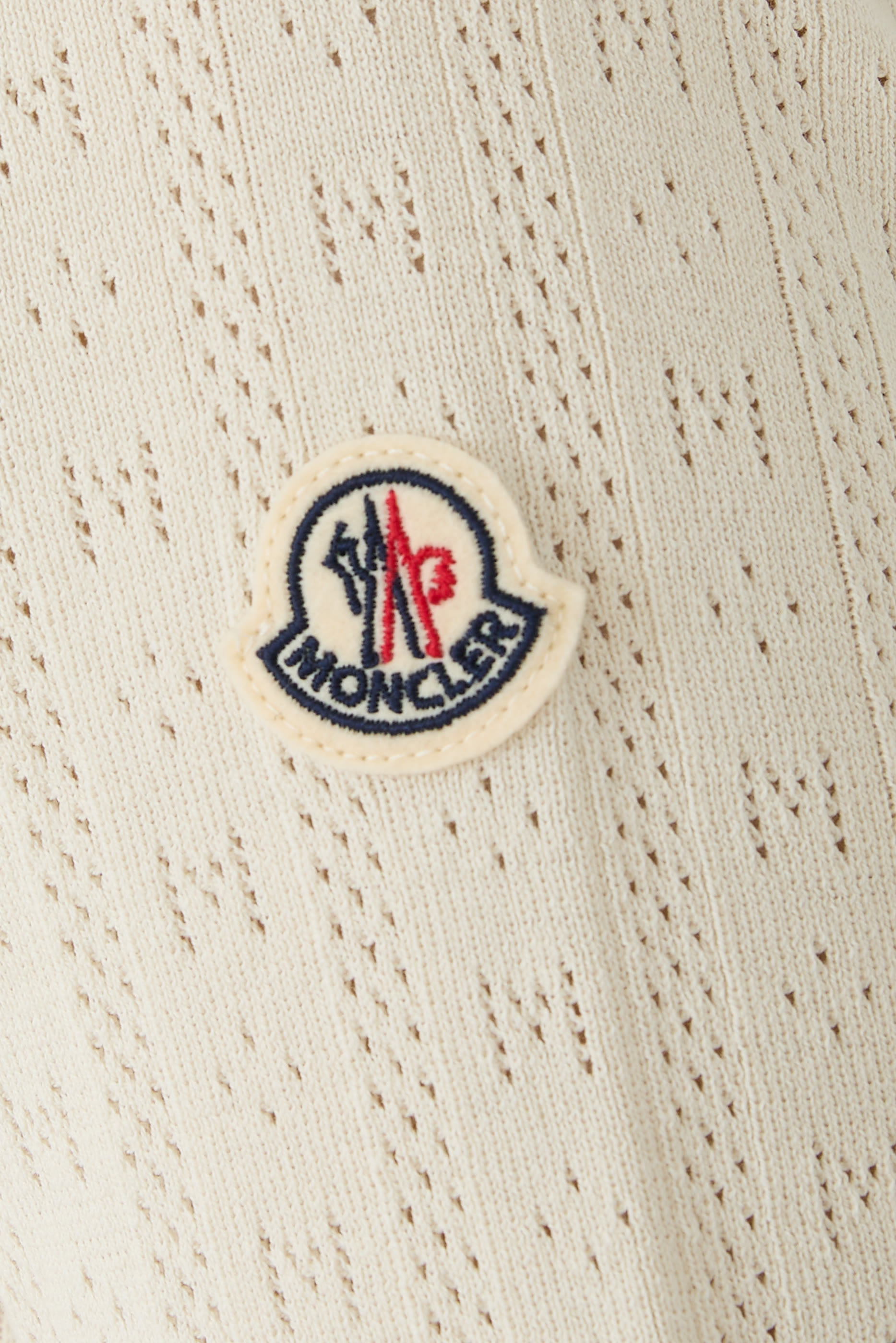 Rhombus and Logo Polo Shirt