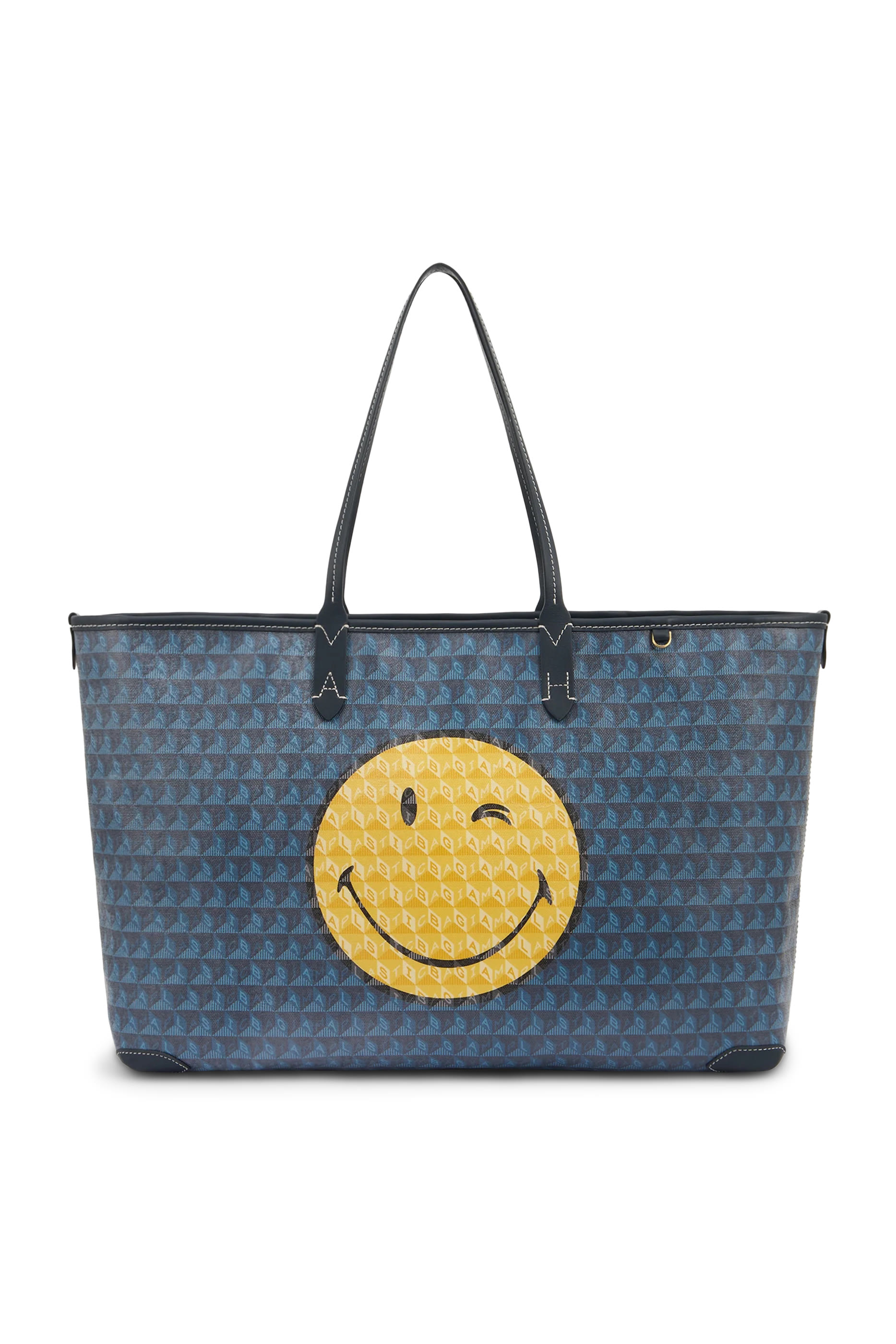 I Am A Plastic Bag Wink Zipped Tote