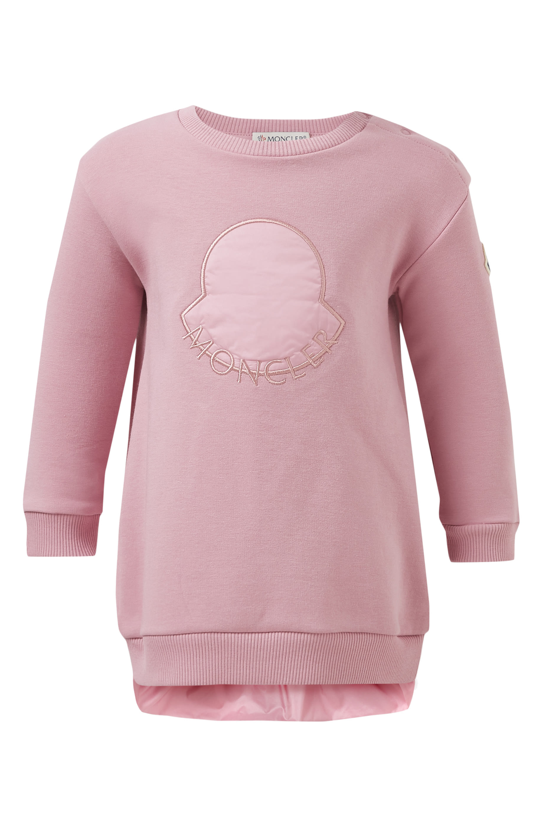 Kids Logo Embroidered Dress