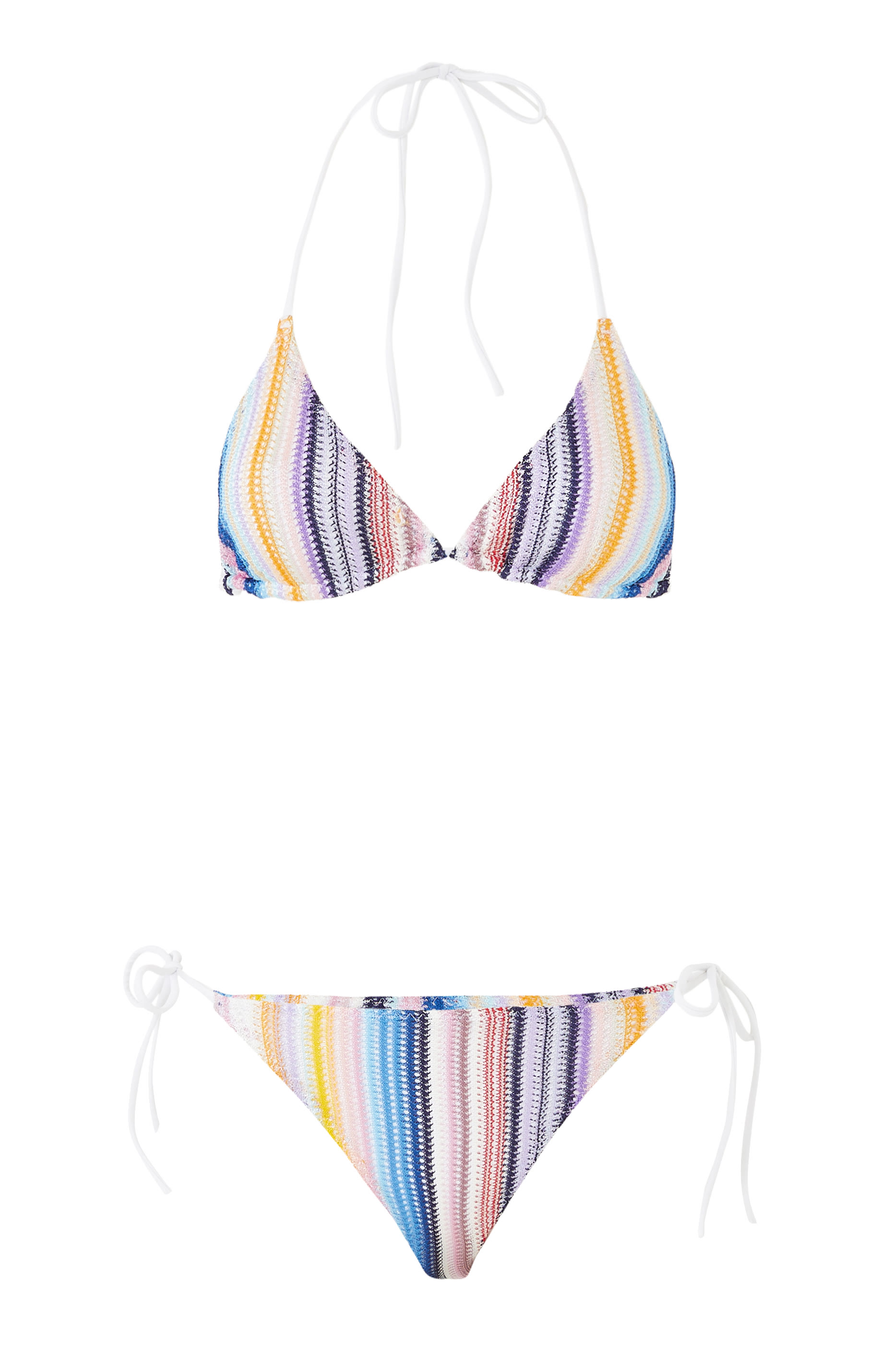 Mare Triangle Tie Knit Bikini