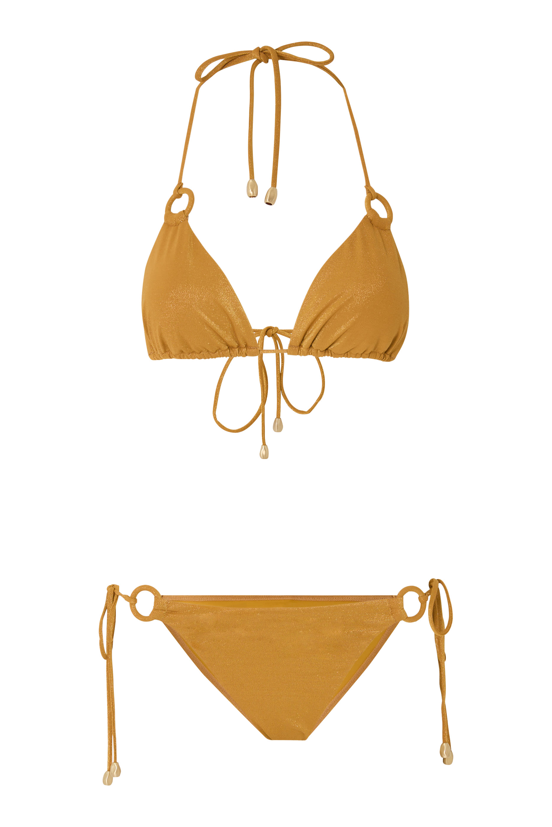 Wanderlust Metallic Bikini Set 