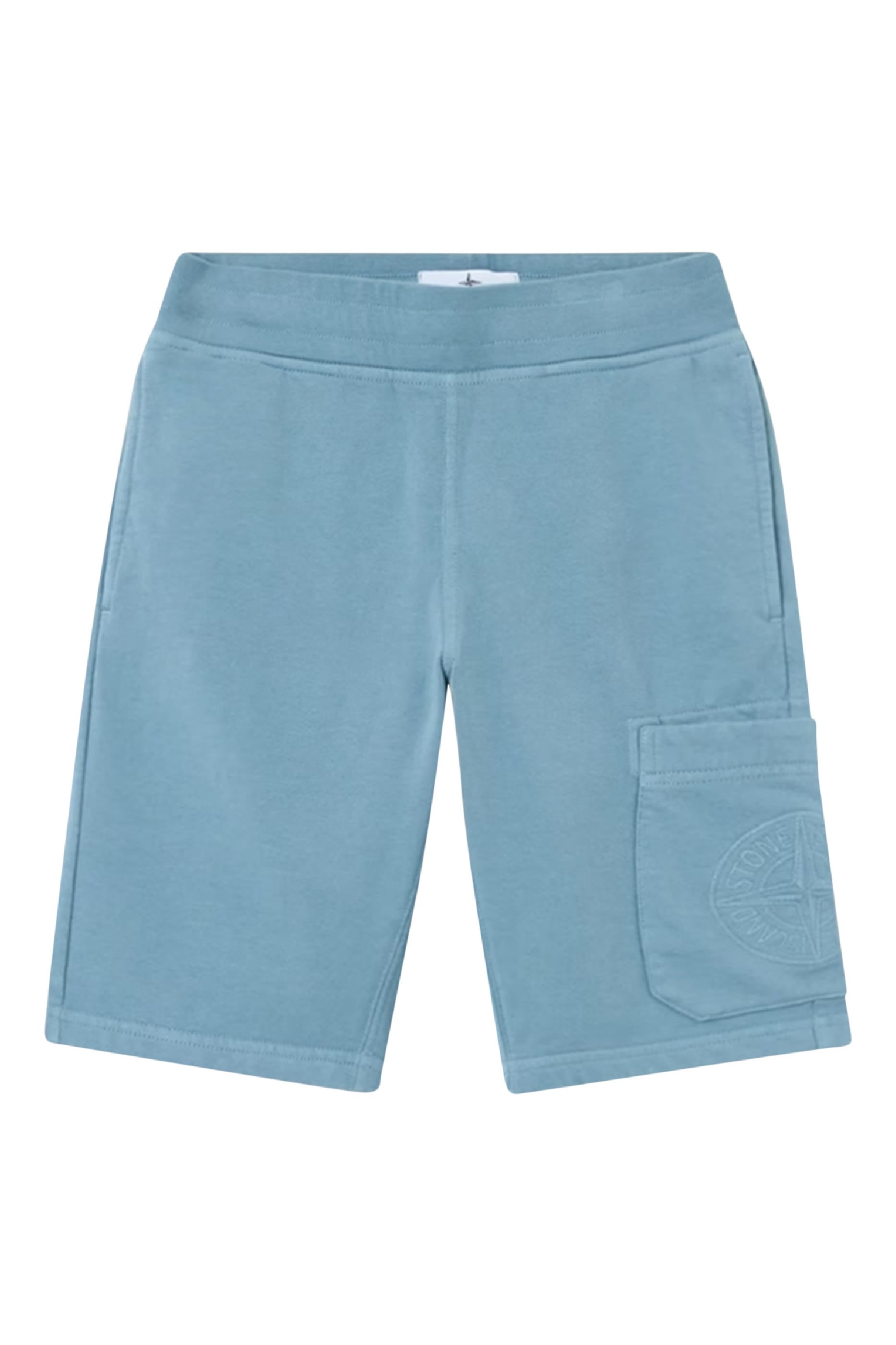 Kids Compass Embroidery Jogger Shorts 