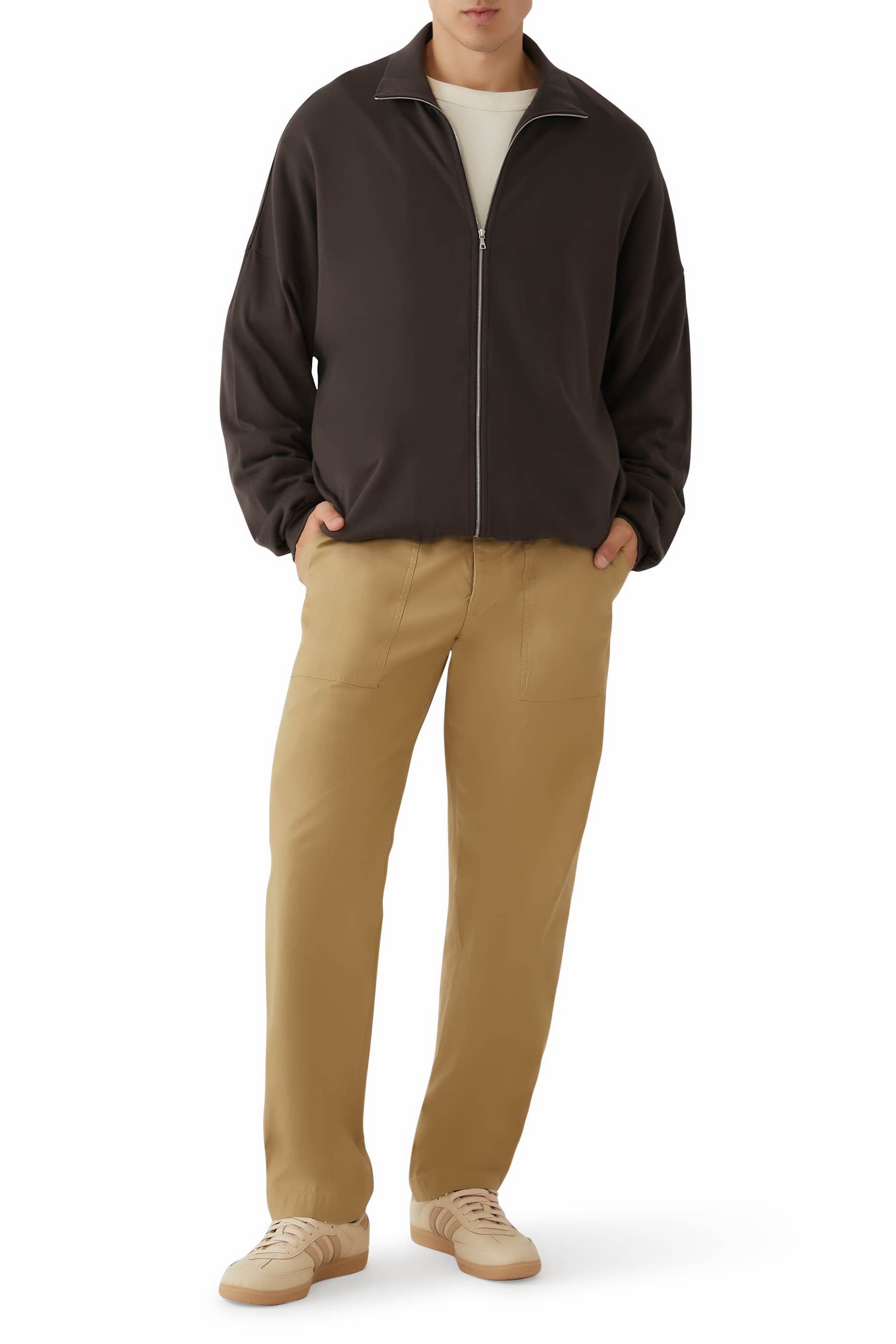 Super High Gauge Sweat Zip Blouson