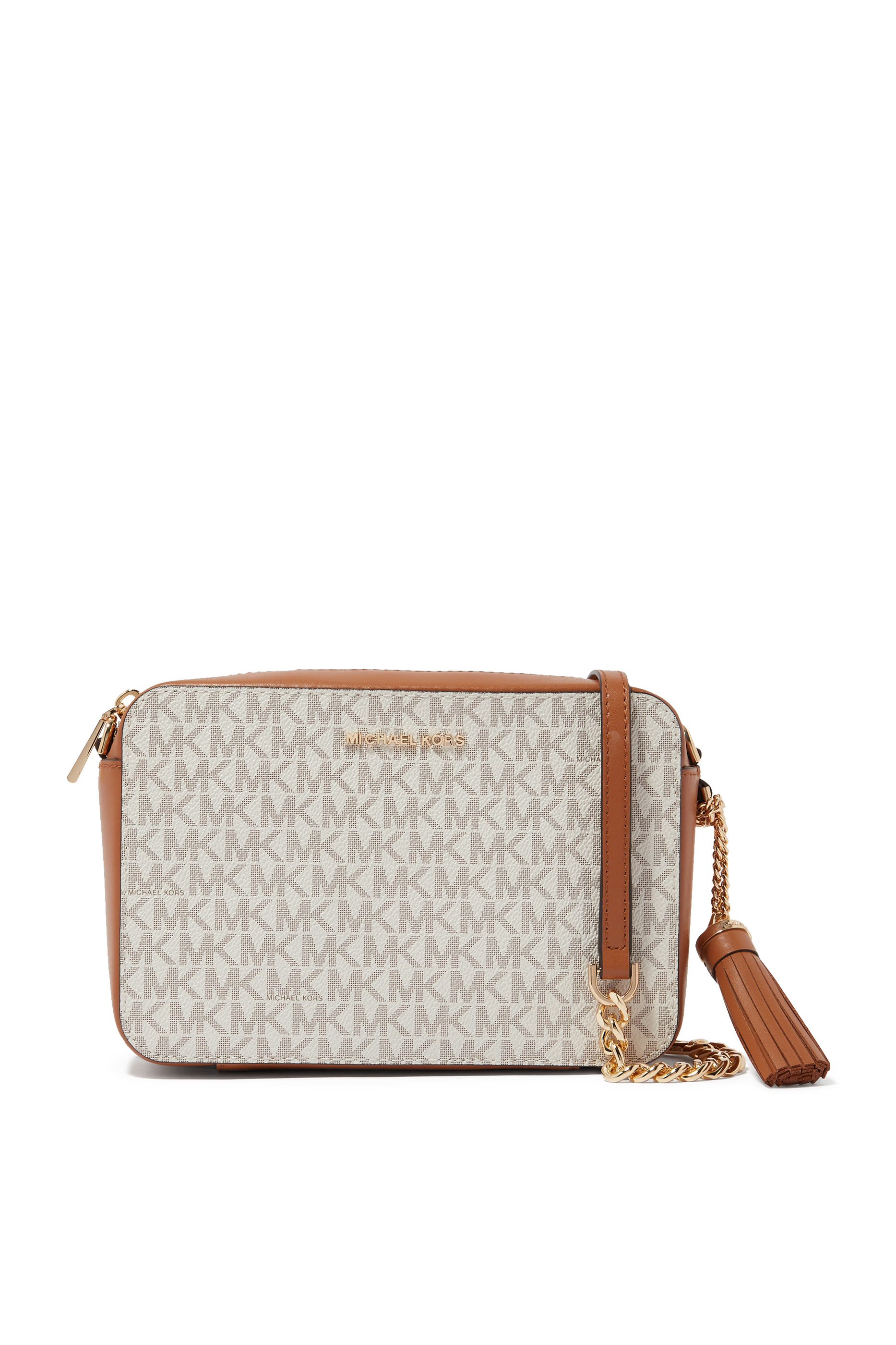 Jet Set Medium Logo Crossbody Bag