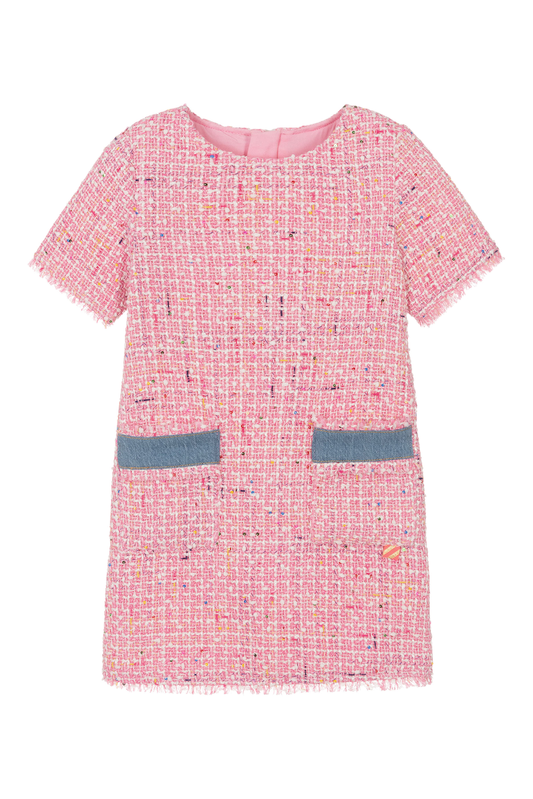 Kids Boucl&eacute;-Tweed Dress