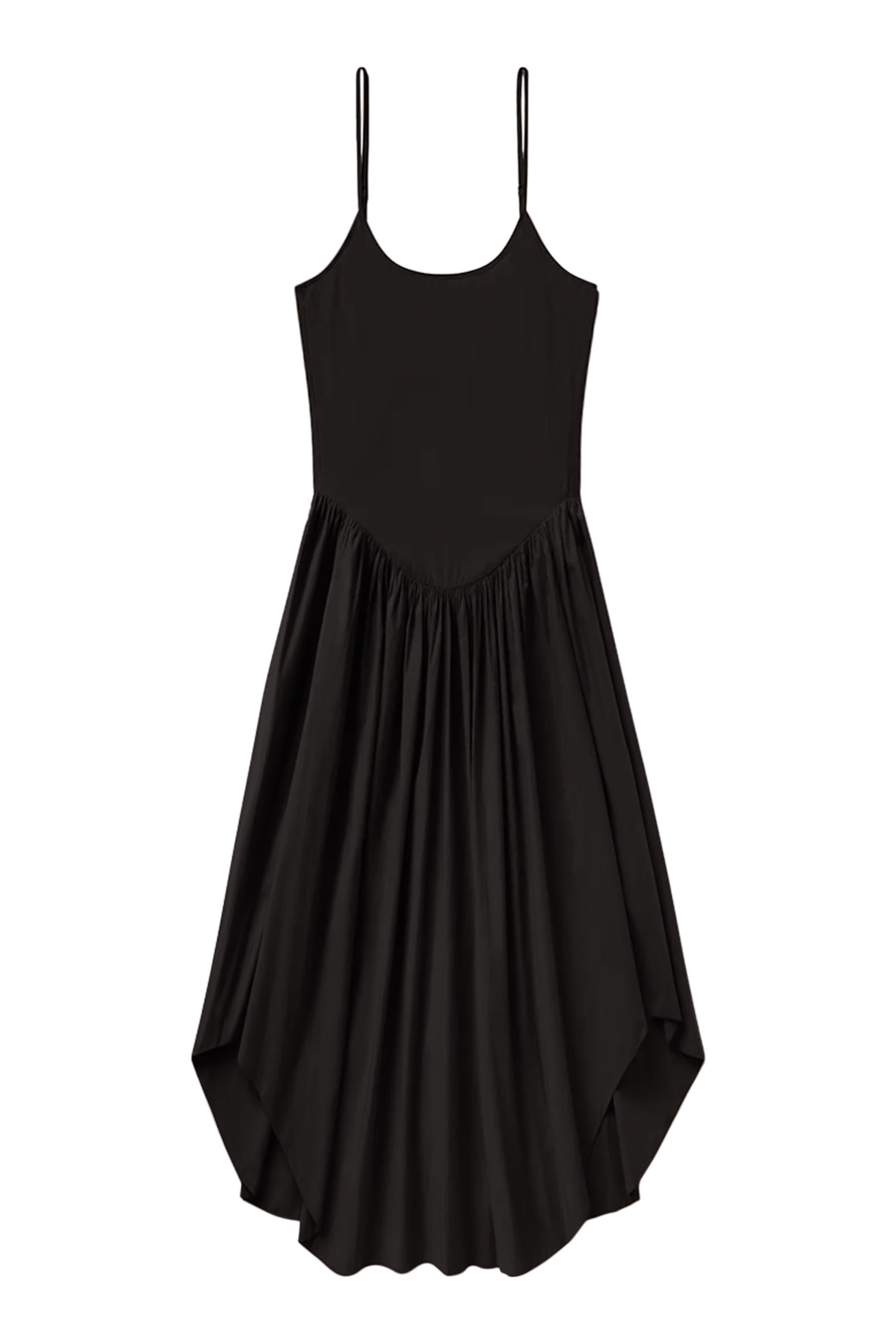  Ari Drop-Waist Asymmetrical Dress