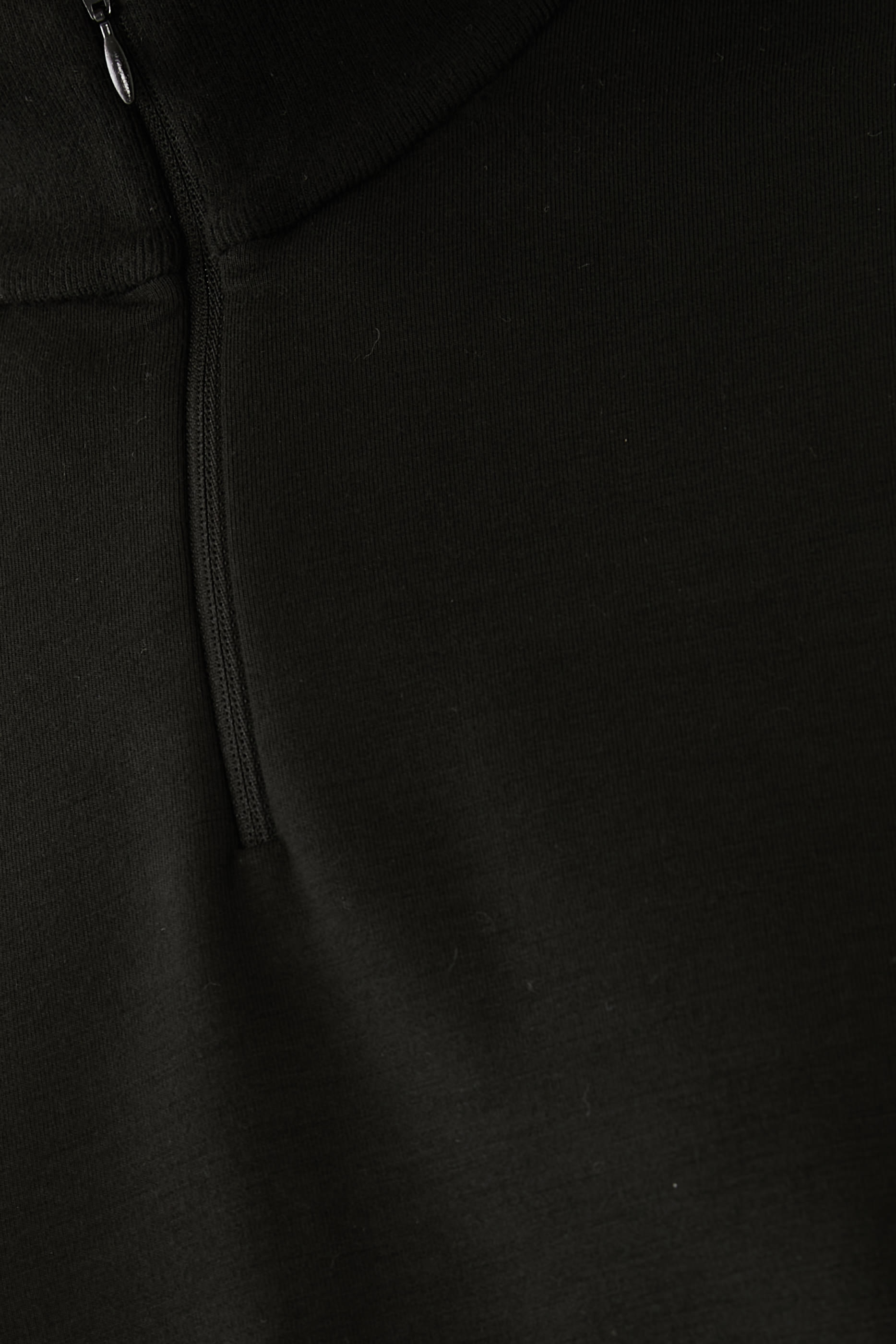 Cropped Half-Zip Pullover Top