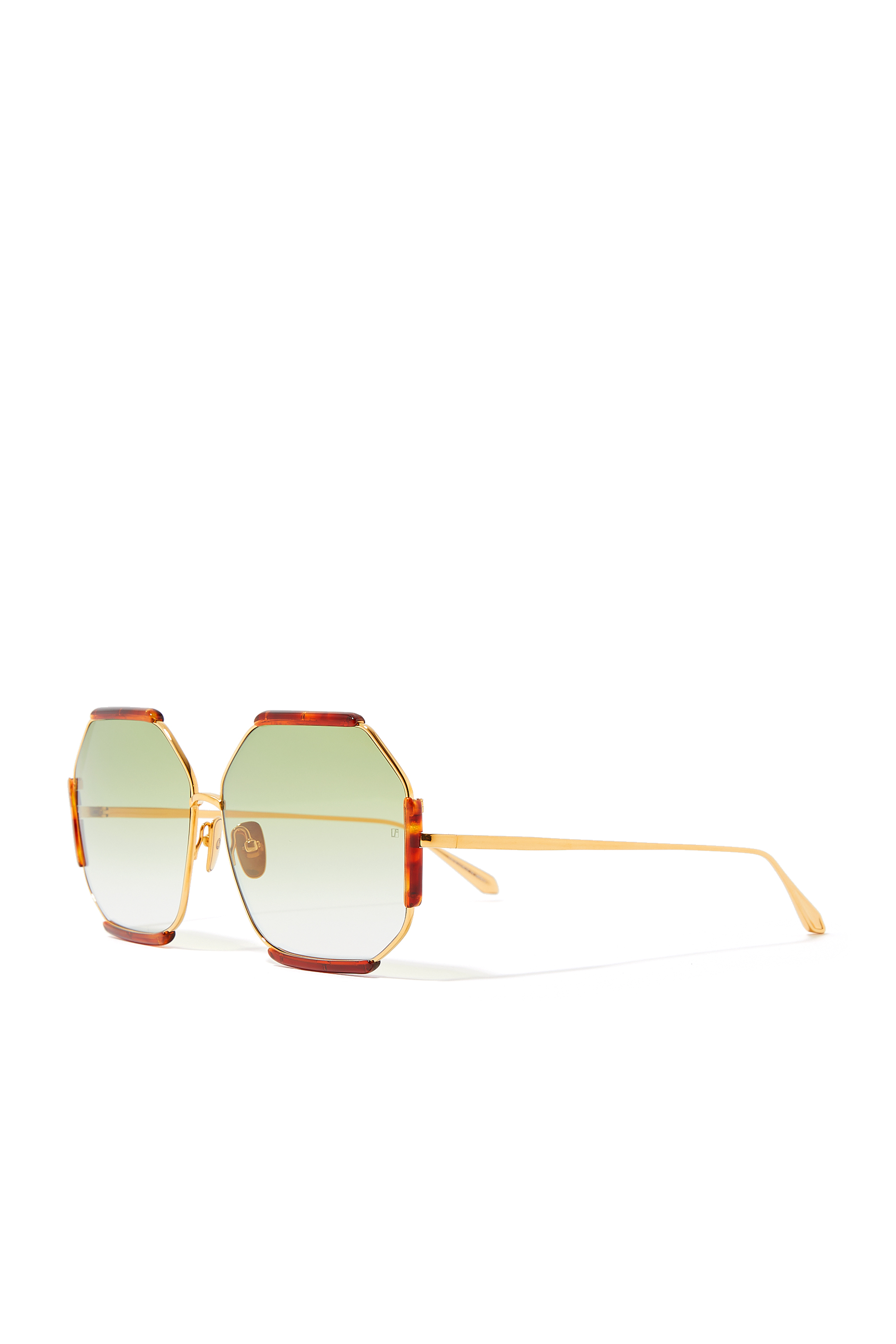 Margot Hexagon Sunglasses