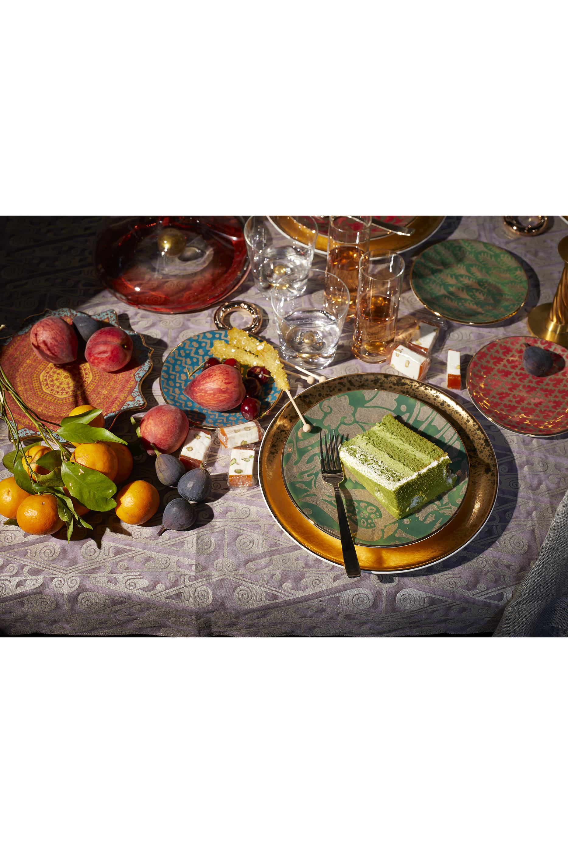 Fortuny Assorted Canape Plates Set of Four