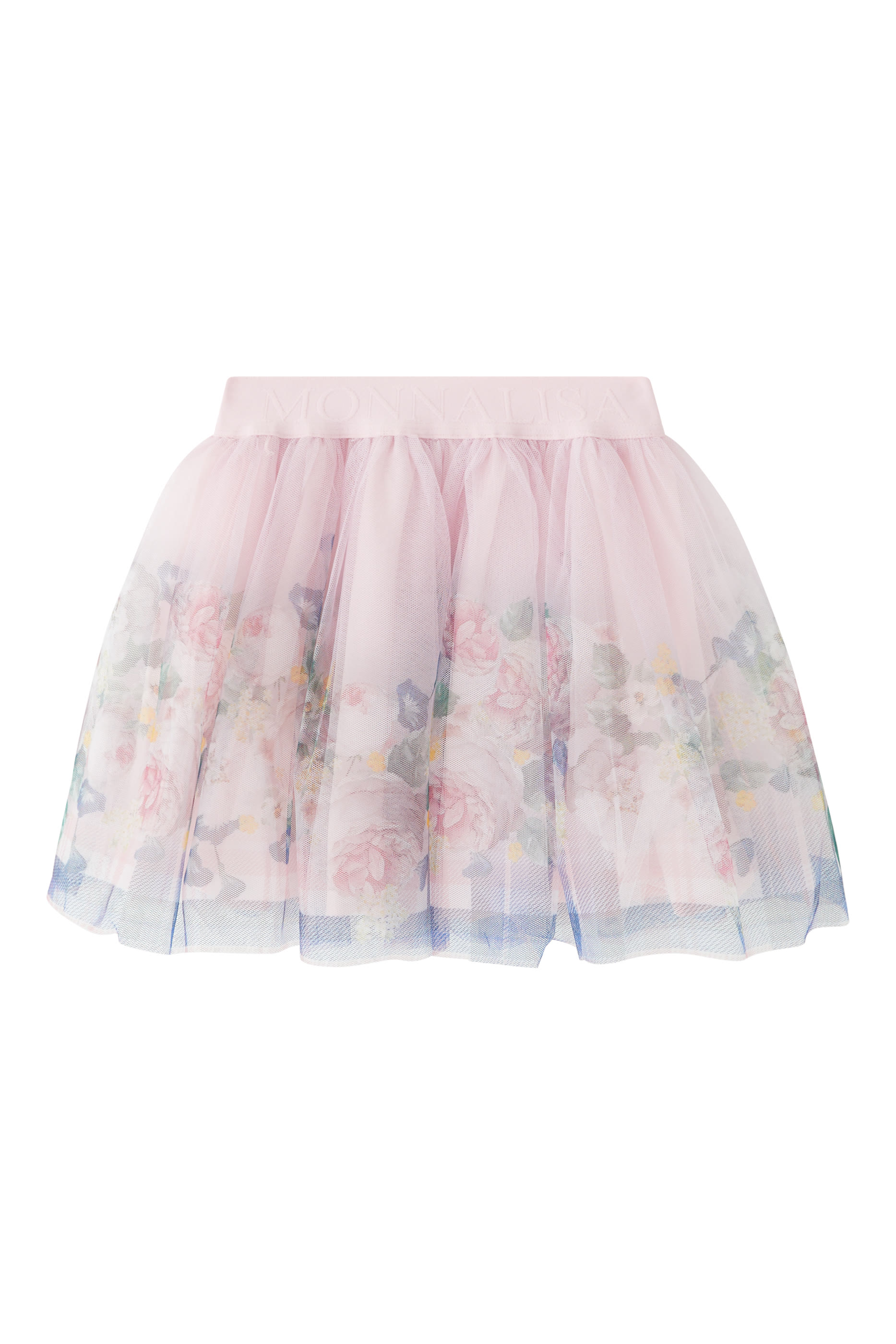 Kids Baroque Rose Tulle Skirt