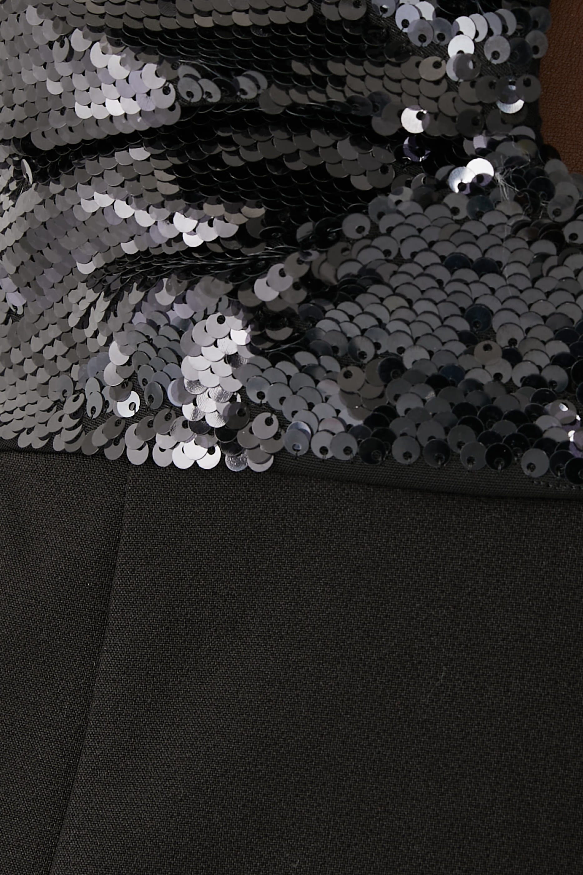 Strapless Embellished Maxi Dress