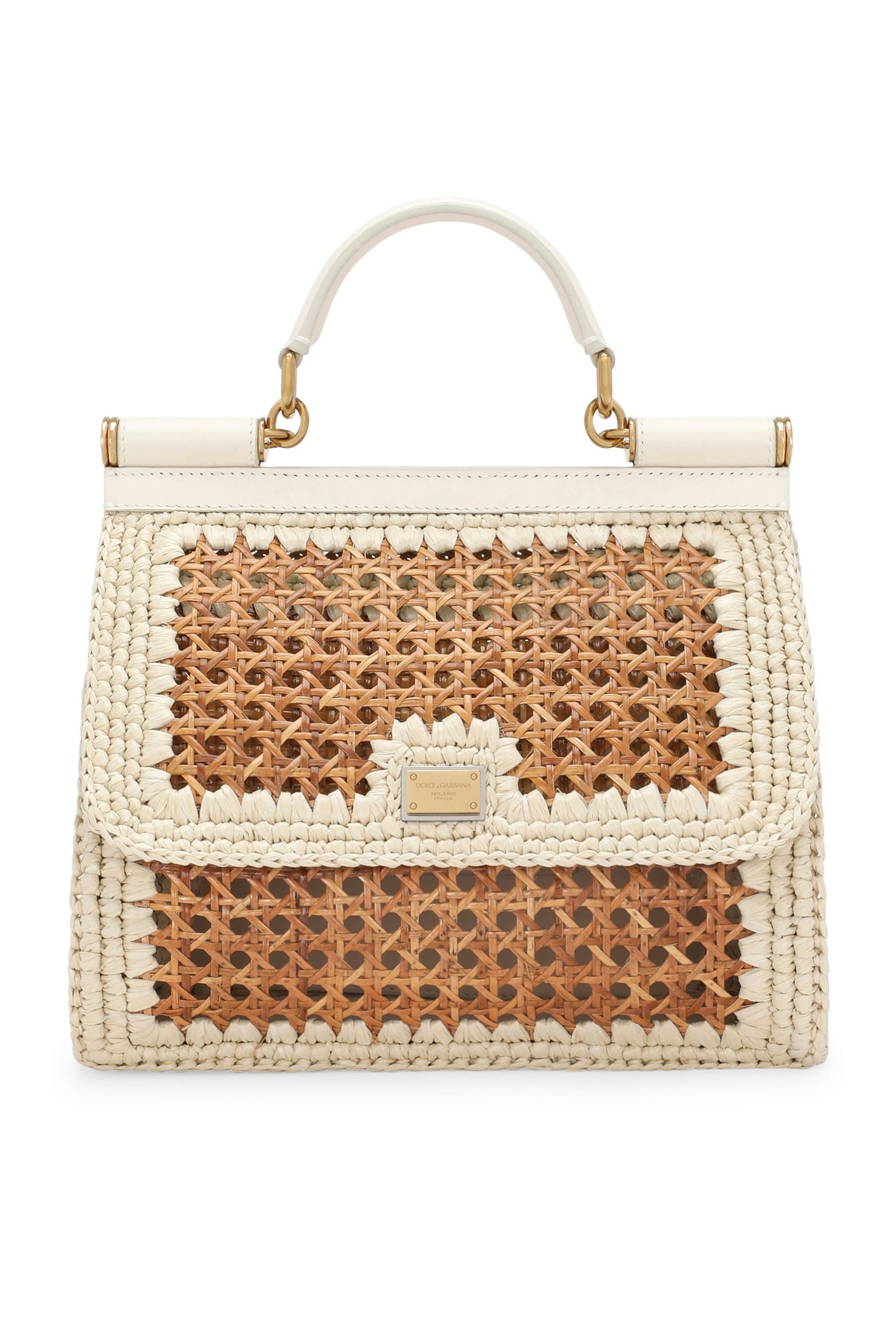 Large Sicily Vienna Straw Handbag